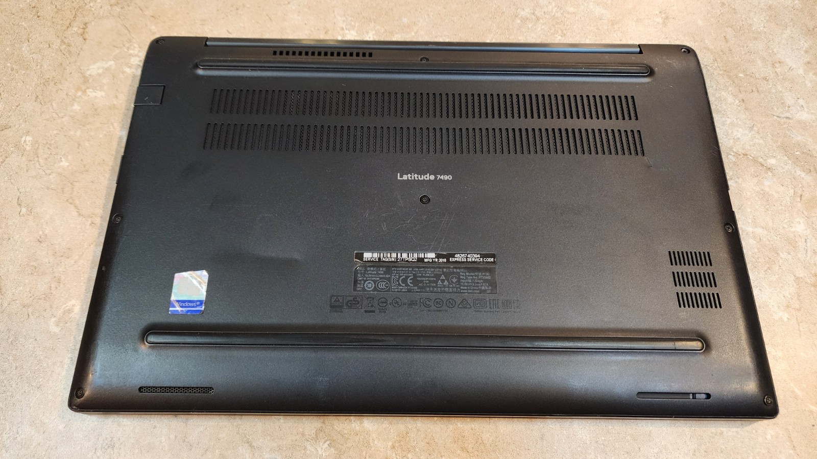 Dell Latitude 7480 14″ FHD Intel i5-7300U 128GB SSD 8GB RAM HDMI USB-C Backlit