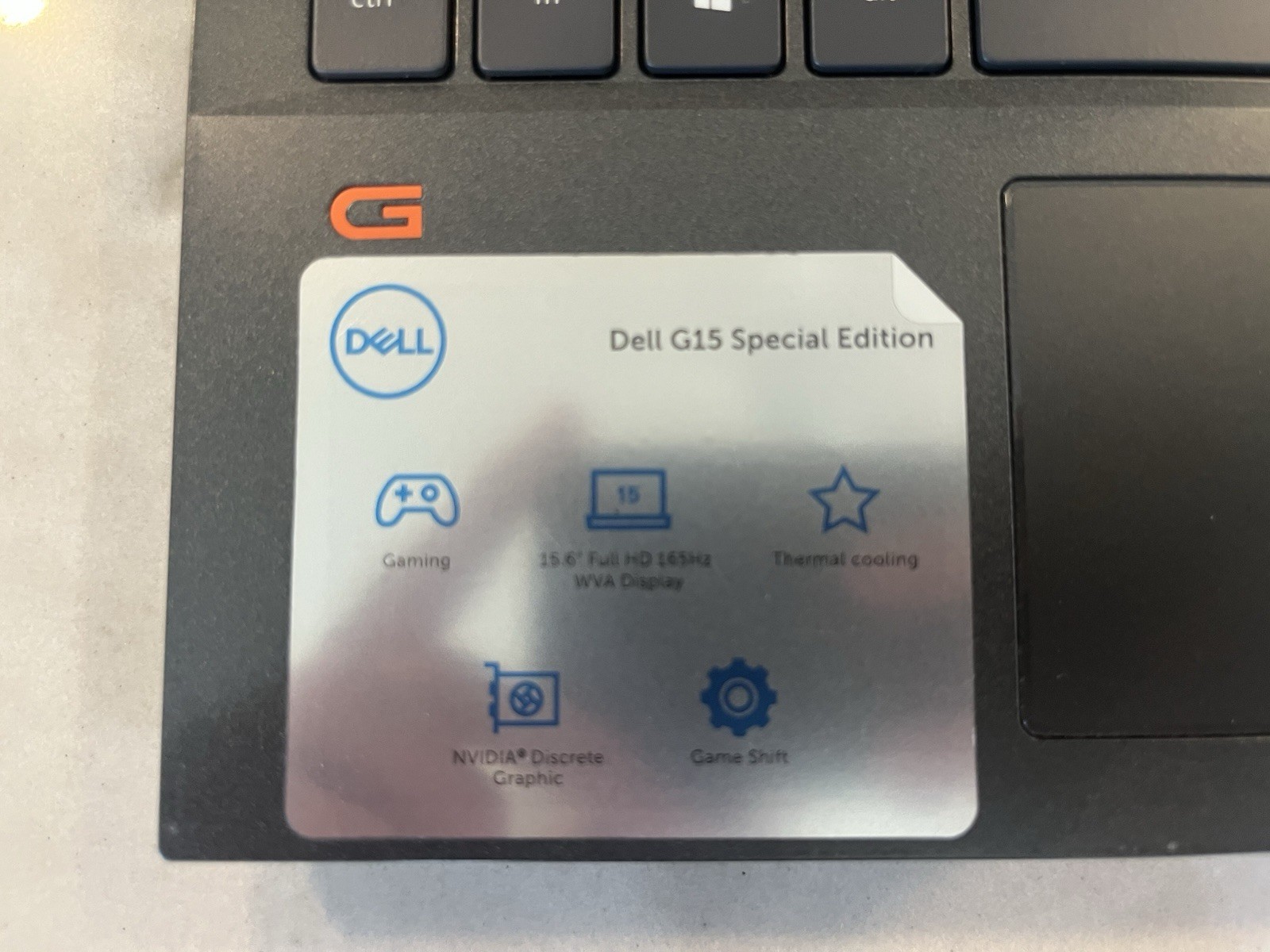 Dell G15 5511 Special Edition 15.6″ Gaming Laptop – Obsidian Black (w/ Charger)