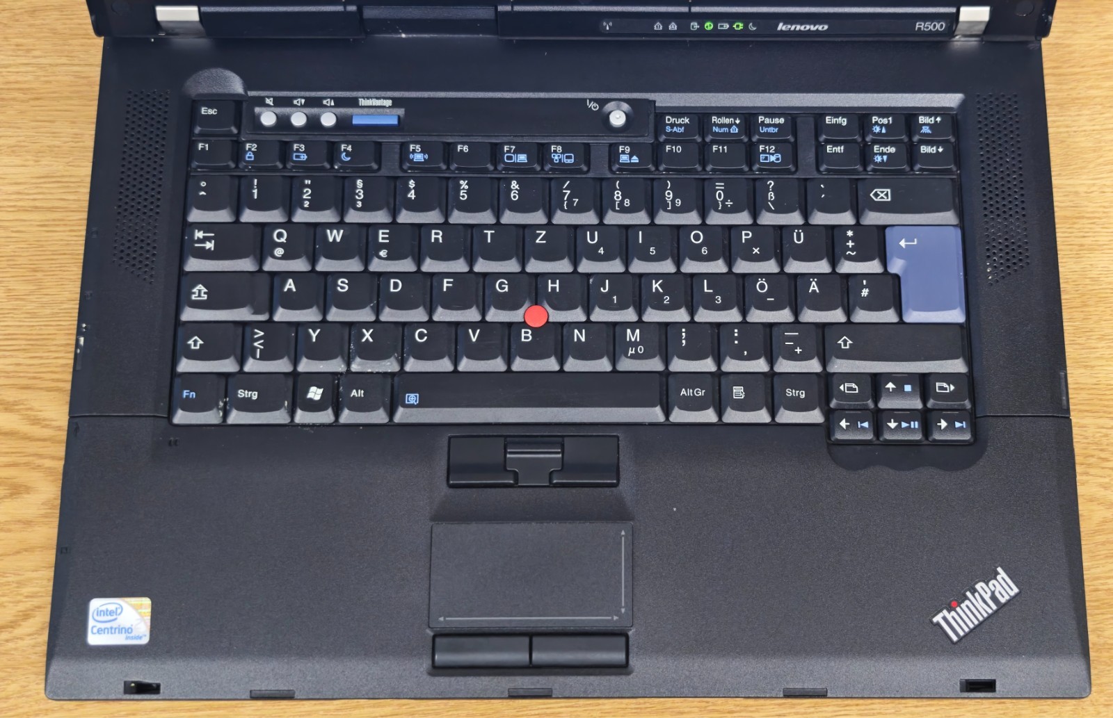 Laptop Lenovo Thinkpad R500 – Intel Core2Duo – 2GB RAM – 160GB HDD