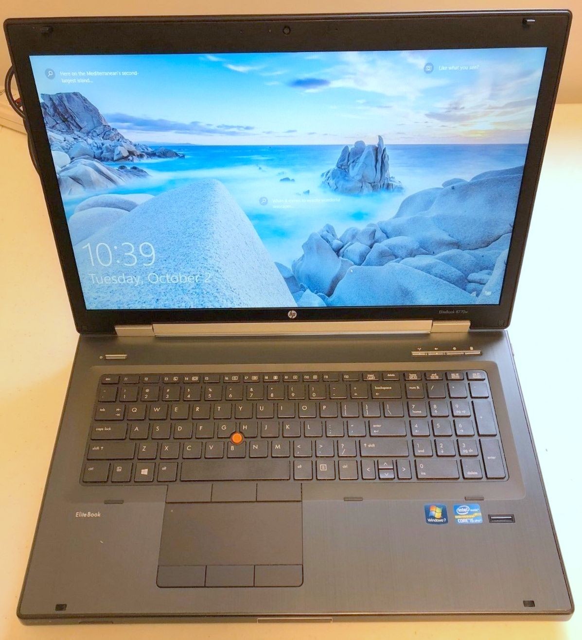 Workstation HP 8770w 17.3″ i7-Quad FAST (1TB + 2TB) SSD 16GB Quadro K3000M 2GB