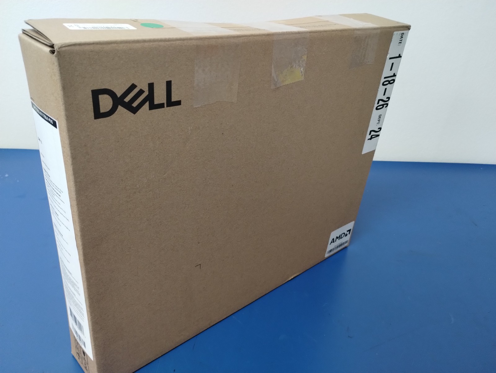 DELL 15 DC15255 G8MK9, AMD Ryzen 7 7730U, 2.00 GHz, 16 GB RAM, 512 GB NVMe