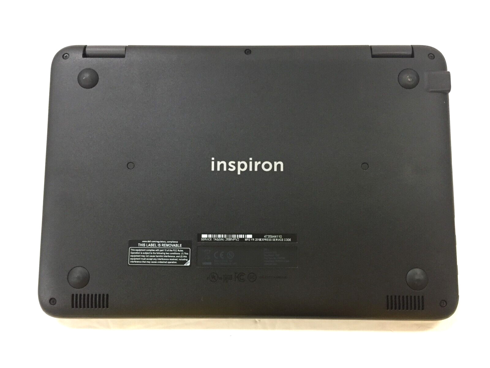 Dell Inspiron 11 C3181-C871BLK-PUS 11.6″ HD N3060 4GB 16GB eMMC Notebook, Black