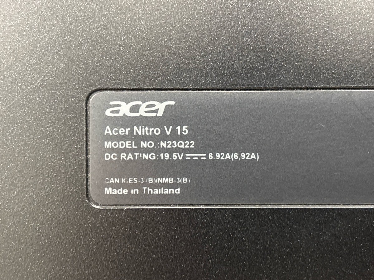 Acer Nitro V 15 ANV15-52-50B1 i5 RTX 4050 Laptop (A1D032609)