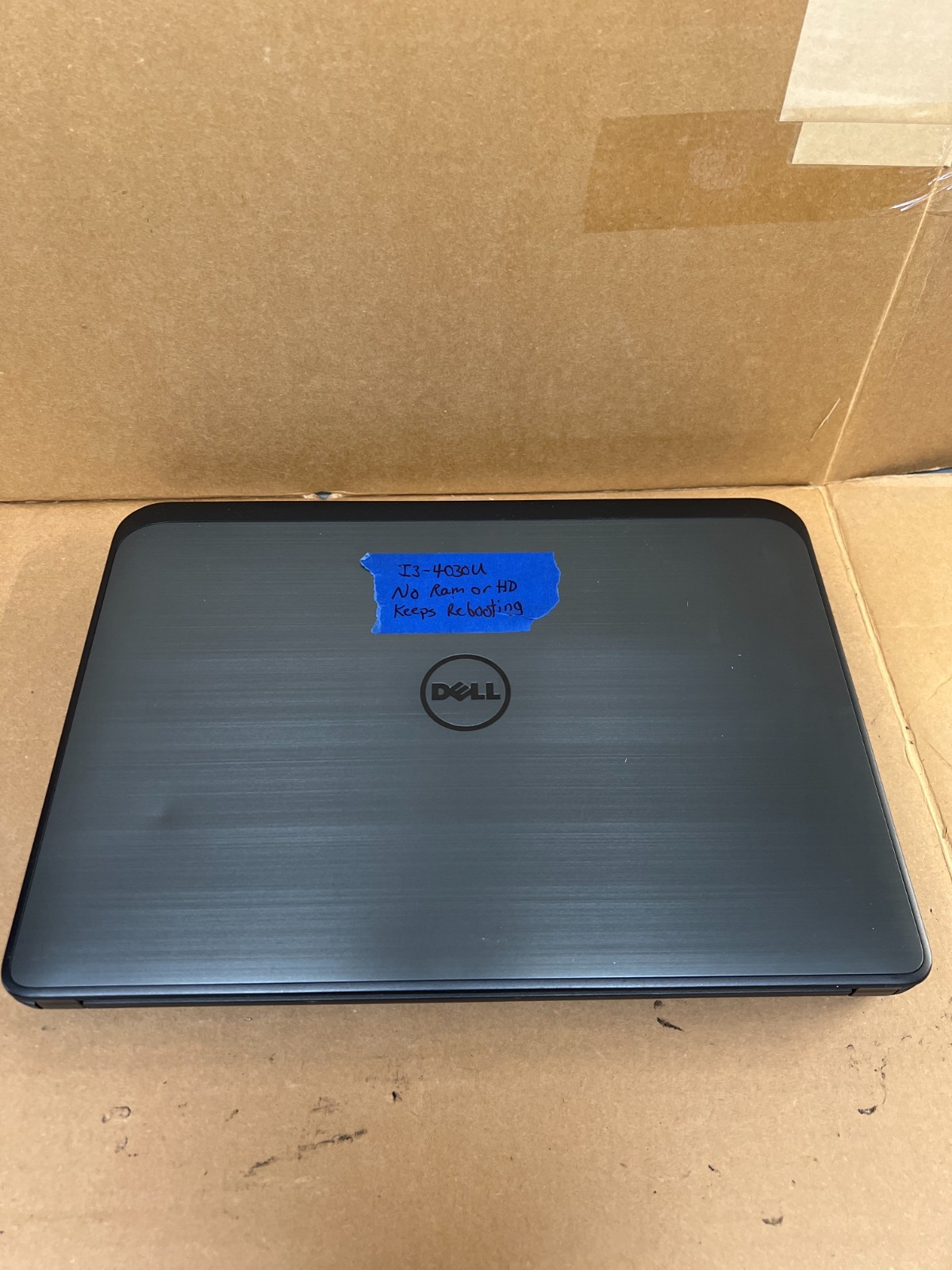 Dell Latitude 3440 / Intel Core i3-4030U Powers on won’t stop rebooting