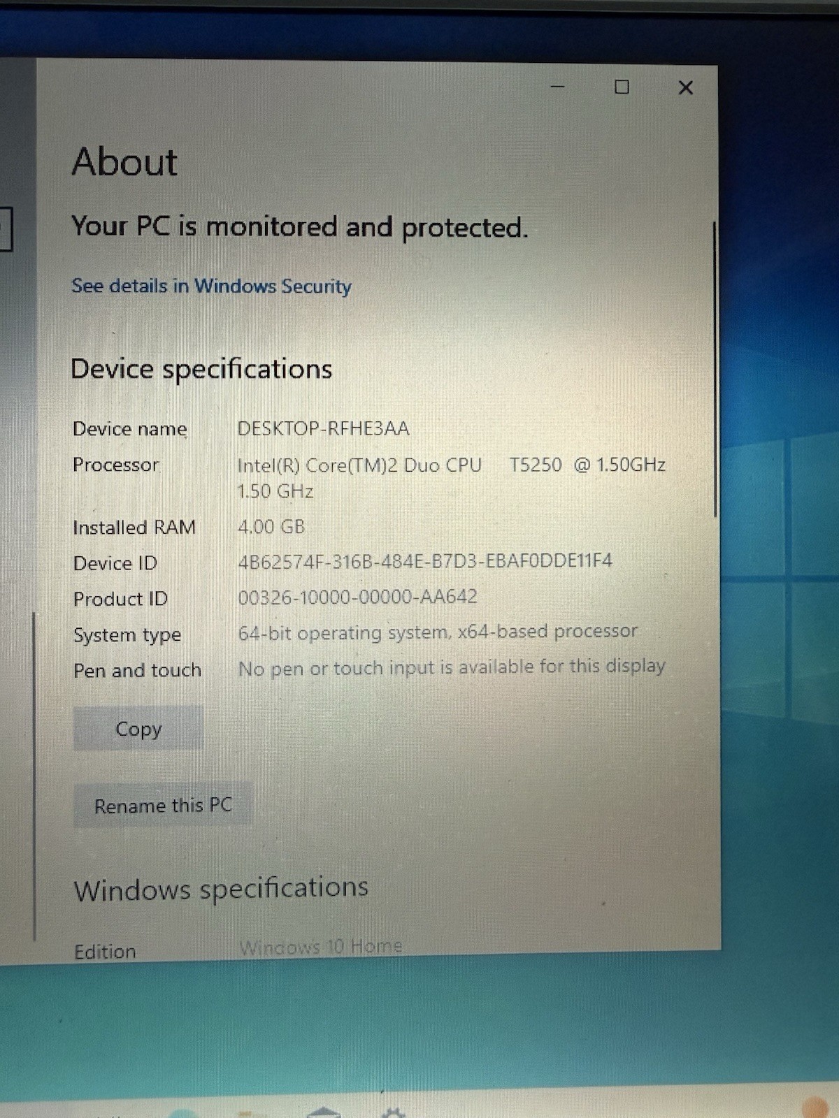 Dell Inspiron 1420 14″ Laptop Intel Core 2 Duo, 1.50 GHz 120GB SSD 4GB RAM
