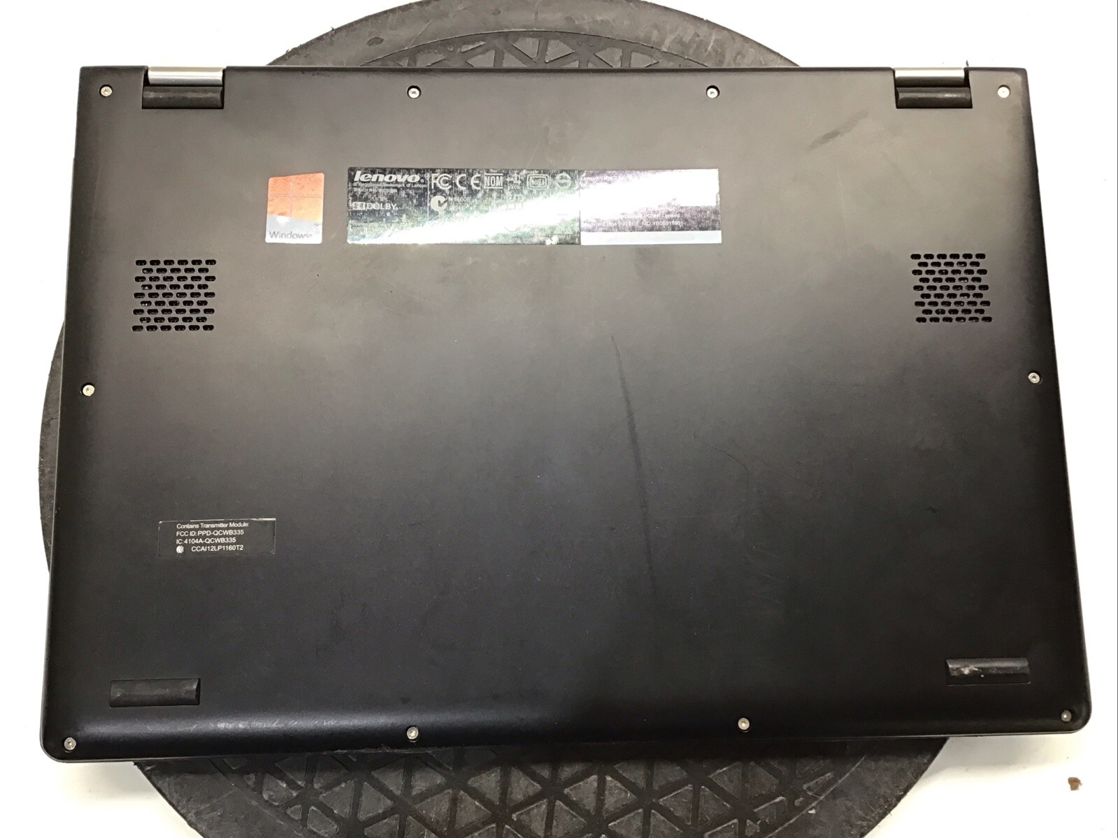 Lenovo Yoga 2 11 20332 Intel Pentium N3540 2.16GHz 4 GB NO HDD No Batt