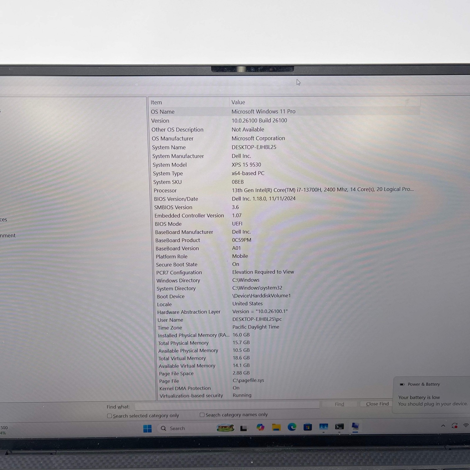 Dell 15 9530 15.6″ i7-13700H 2.4GHz 16GB RAM 512GB SSD