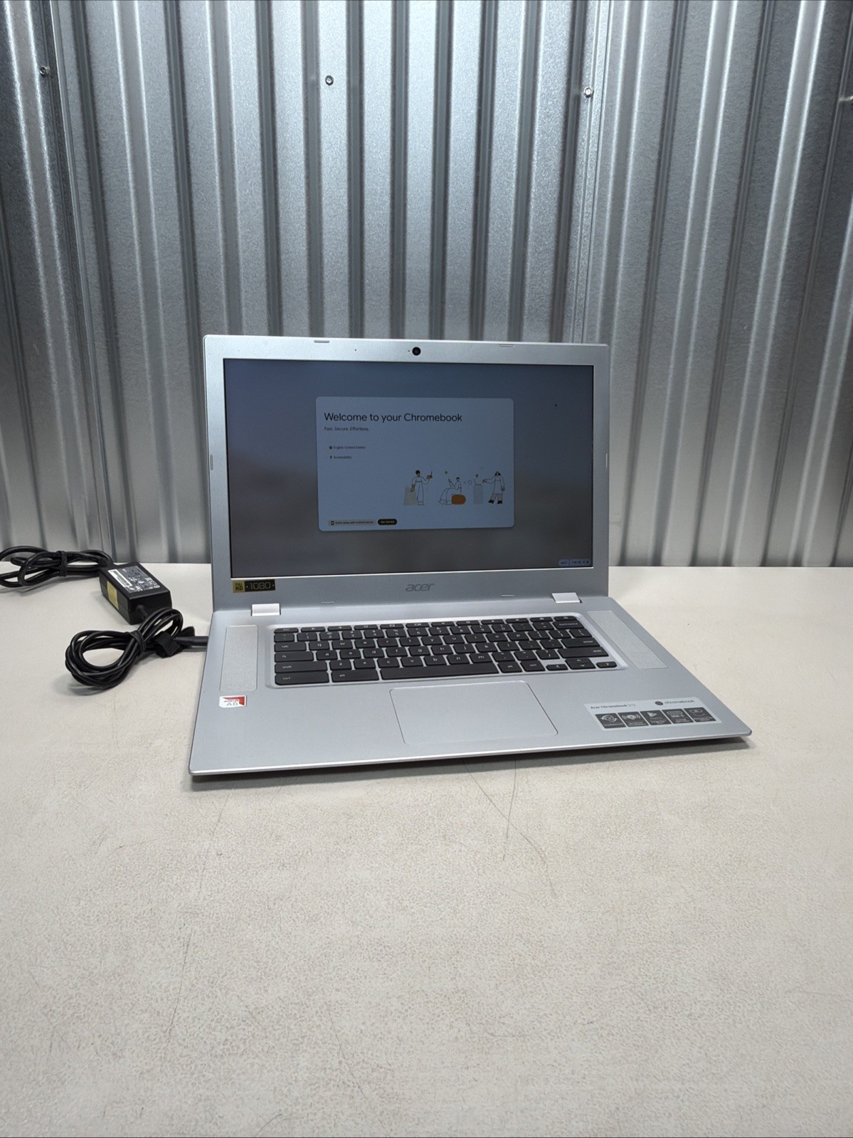 ACER Chromebook 315 15.6″ AMD A6-9220C @ 2.70GHz 4GB RAM 32GB SSD