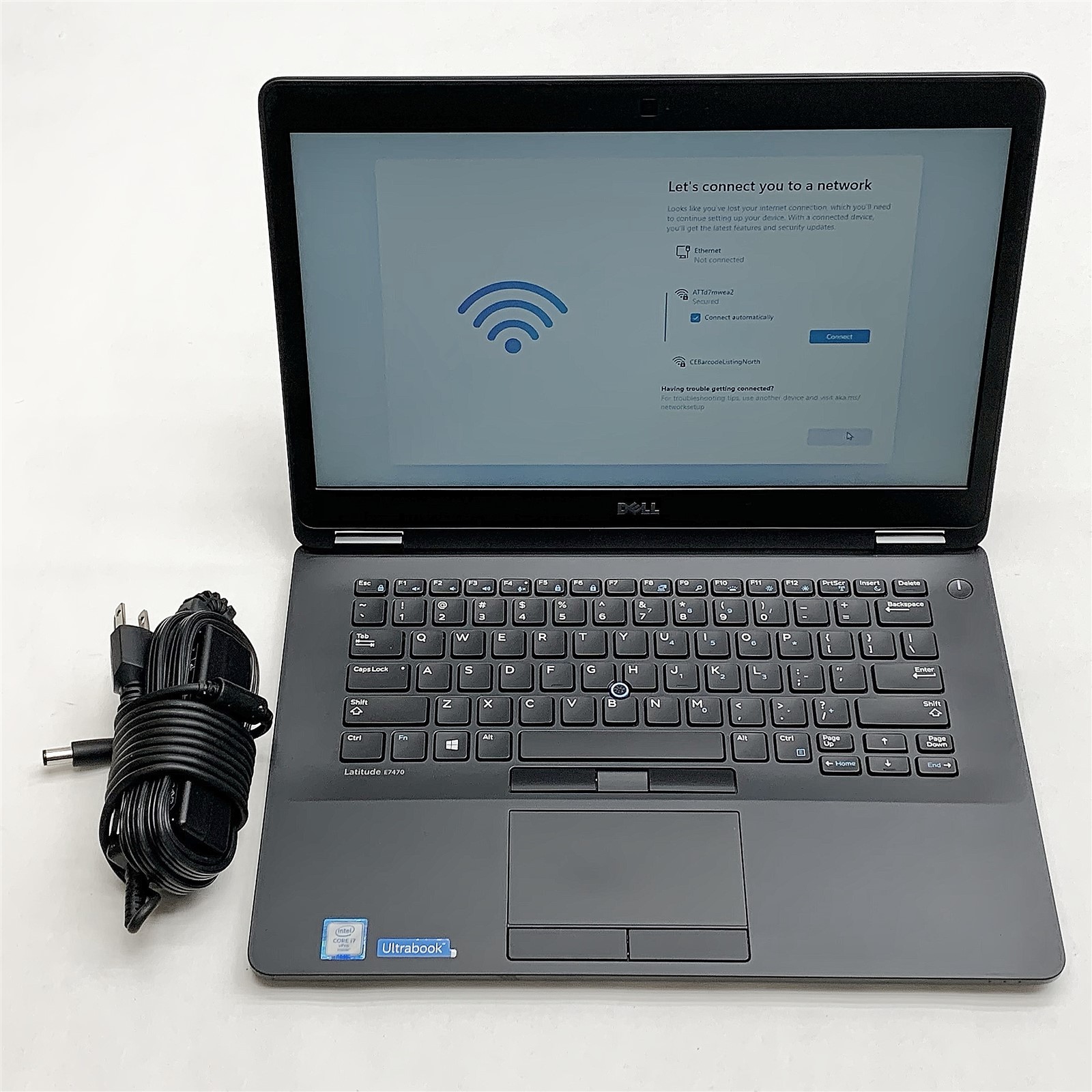 Dell Latitude E7470 Laptop i7 6650U 2.20GHZ 14″ HD 16GB 256GB NVMe Windows 11