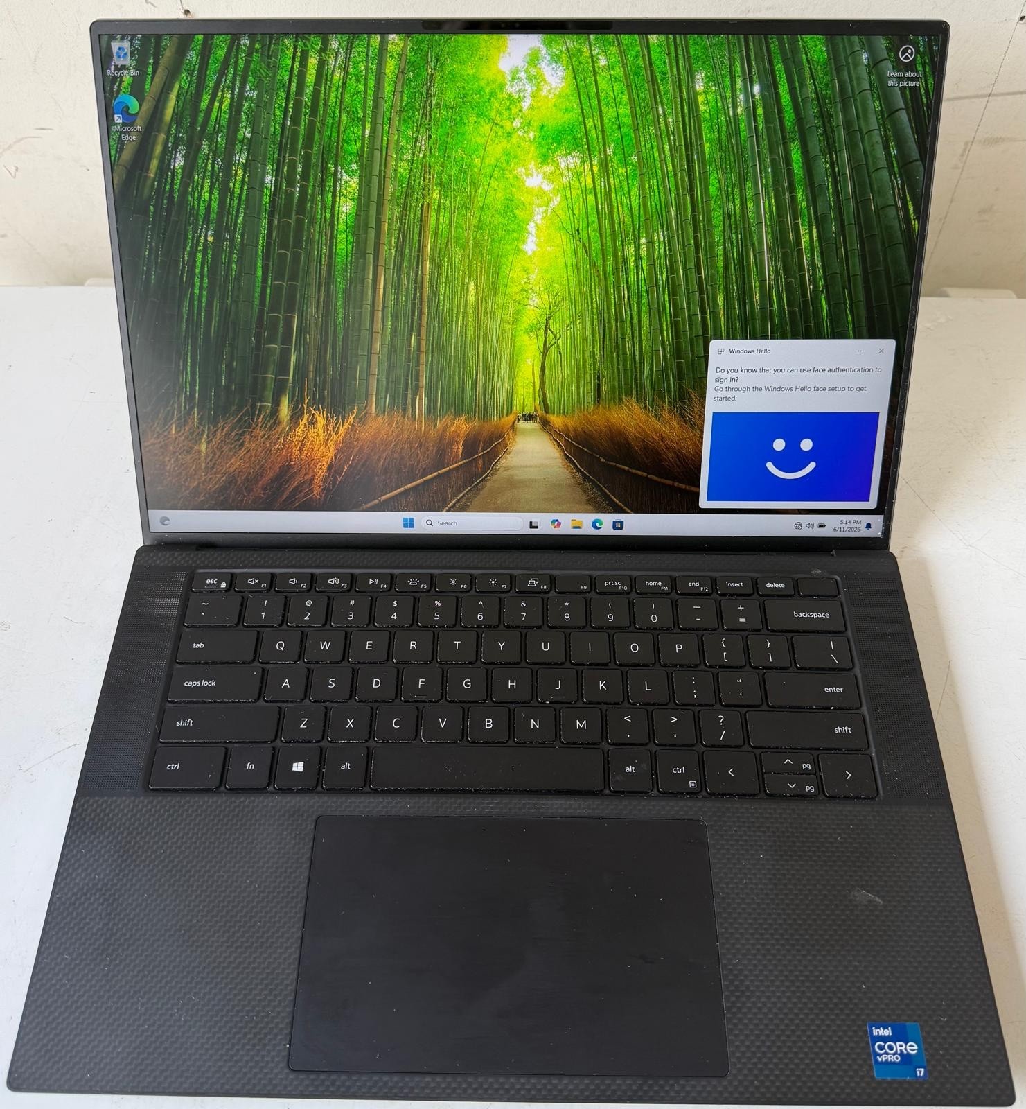 Dell Precision 5560 15.6 FHD i7-11850H 16GB RAM 512GB SSD NVIDIA T1200 4GB GPU