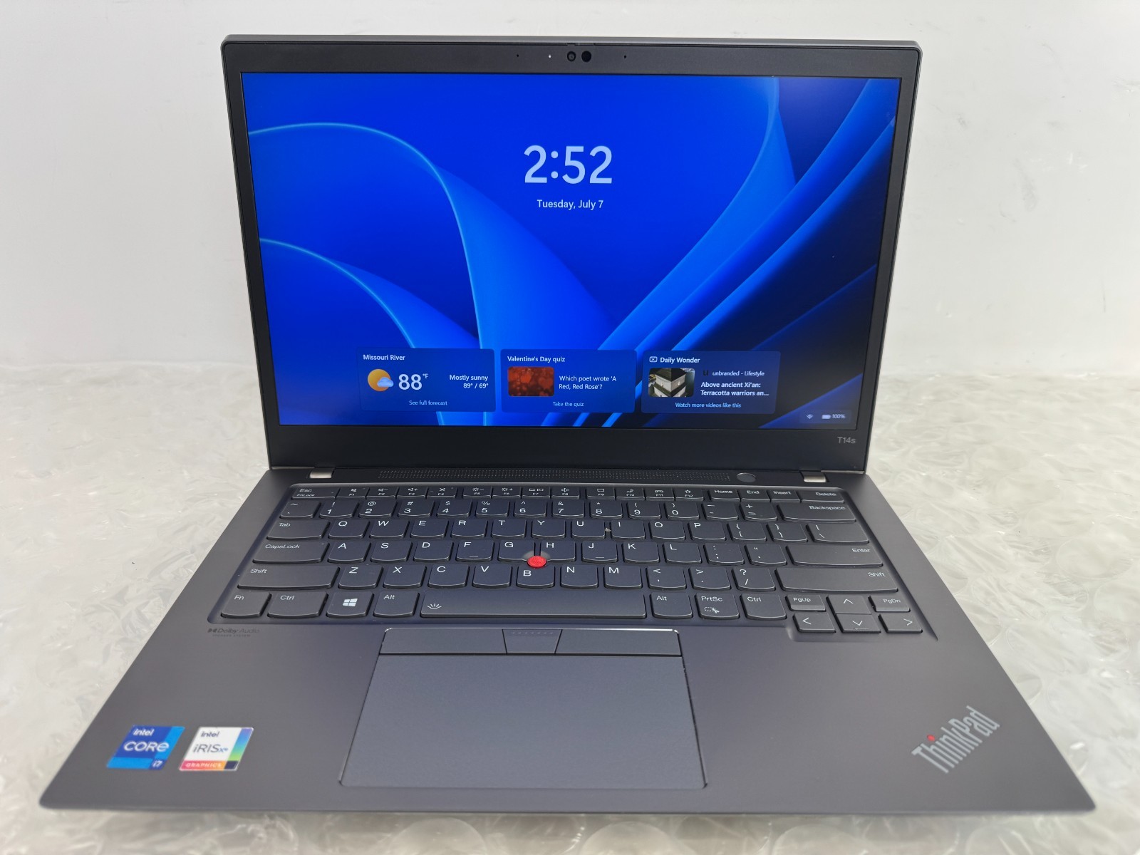 Lenovo ThinkPad T14s Gen 2 i7-1165G7 16GB 256GB SSD 14″ FHD Touch Win 11 Pro