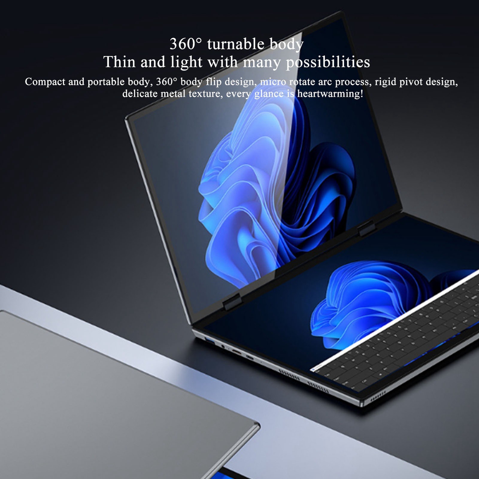 1 Dual Touchscreen Laptop Powerful 16G DDR4 For Business Use