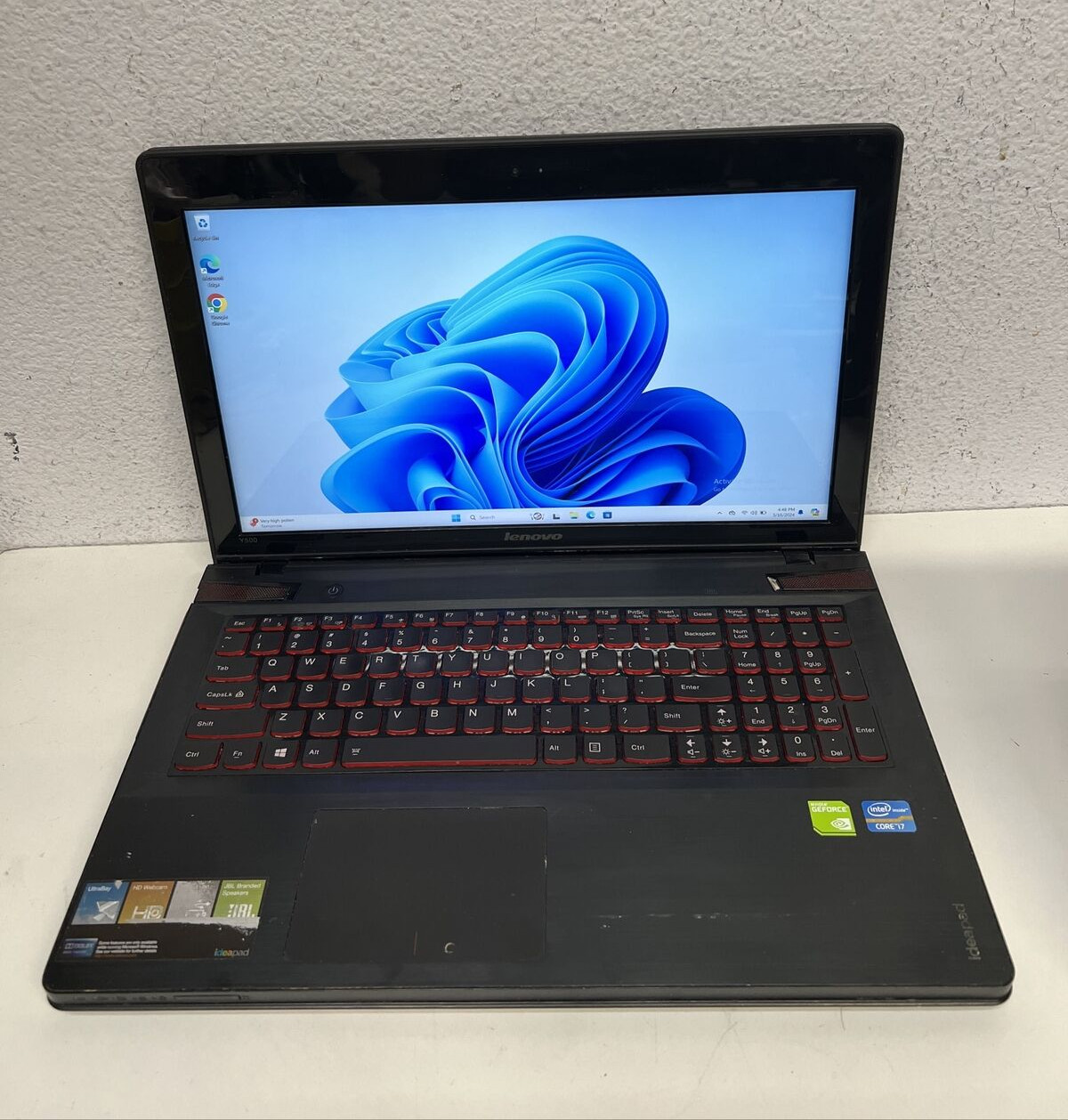 Lenovo IdeaPad Y500 15.6″ Intel Core i7-3630M 2.4GHz 8GB 500GB HD GT 750M *READ*