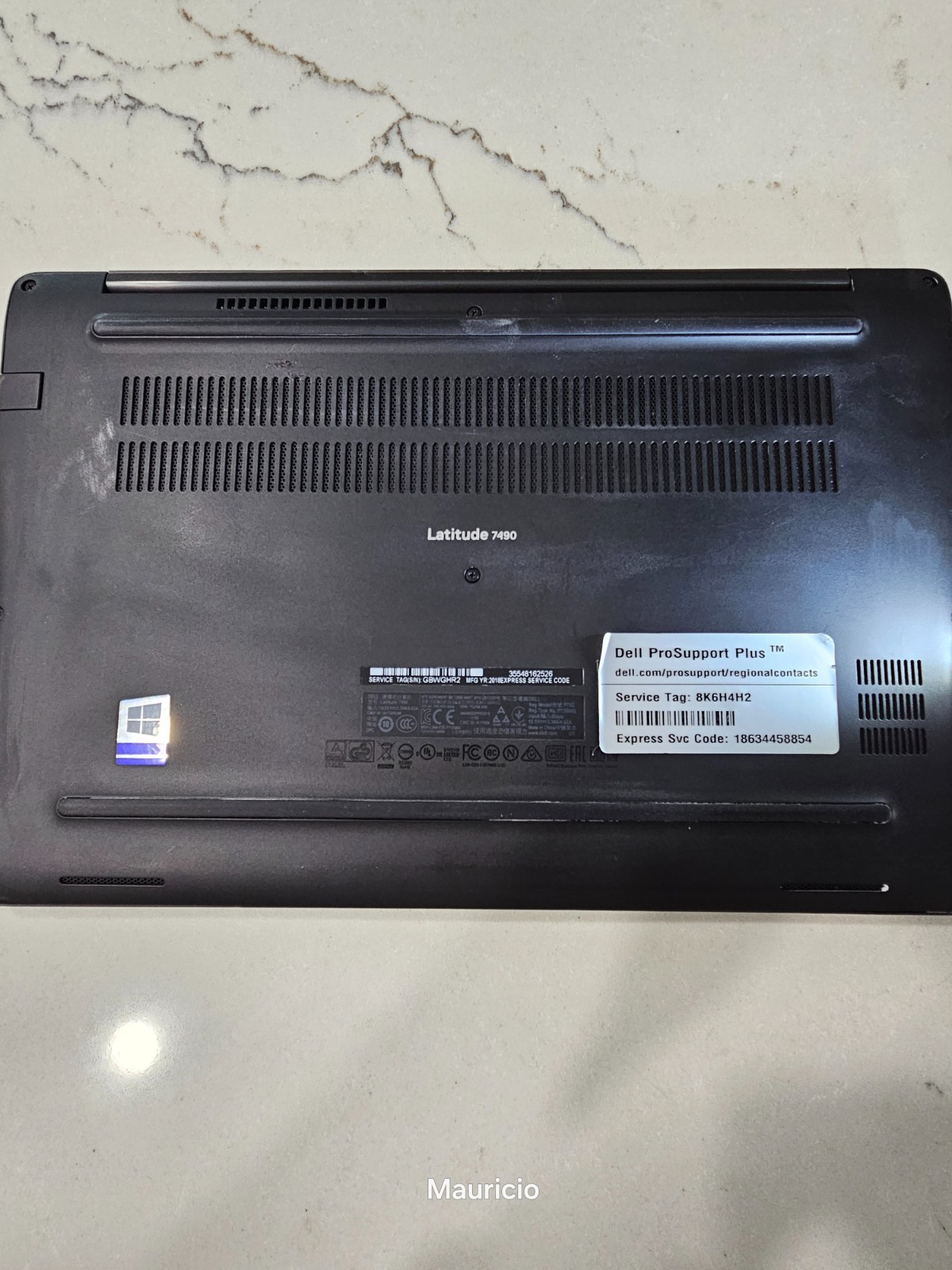Dell Latitude 7480 14 in 256 GB SSD,2.60 G, 8 GB DDR4, Windows 11 PRO, i5 7300U