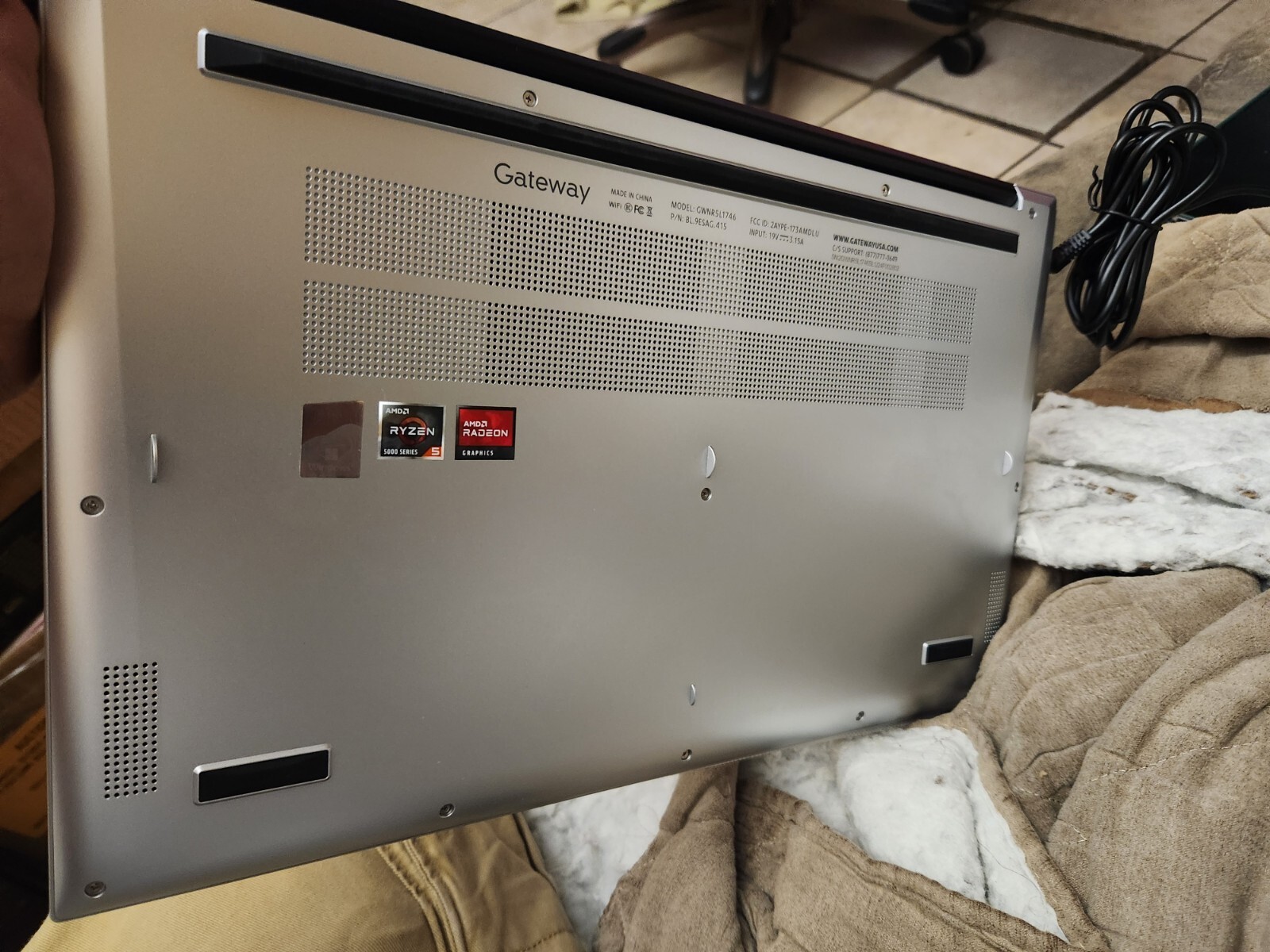 Gateway 17.3″ FHD Window Laptop, AMD Ryzen 5, 8GB RAM, 256GB SSD, GWNR5L1746-SL