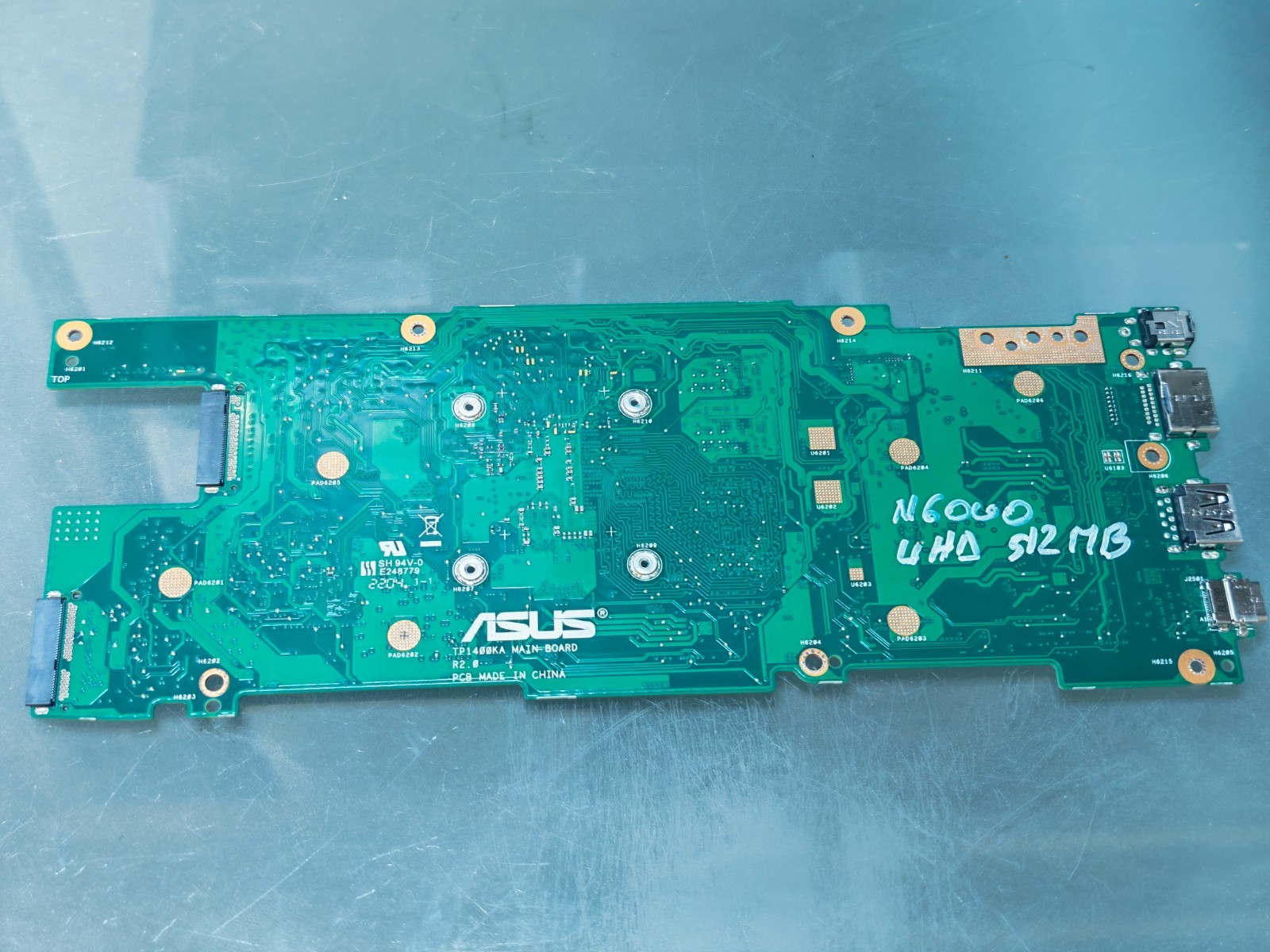 ASUS TP1400 MOTHERBOARD INTEL SILVER N6000 INTEL UHD TP1400KA MAIN BD R2.0 #