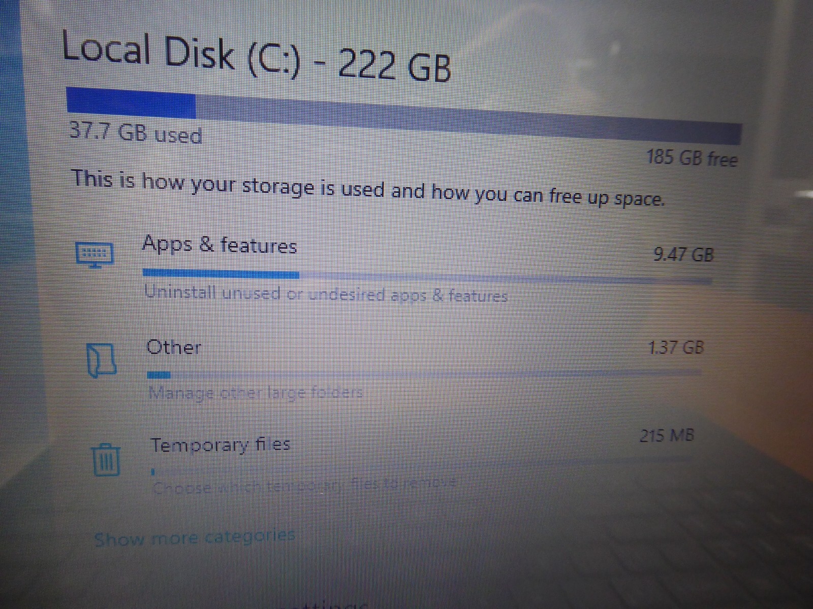 HP LAPTOP 15-F085WM AMD A4-5000 1.5GHz 8GB 240GB SSD WINDOWS 10 HOME