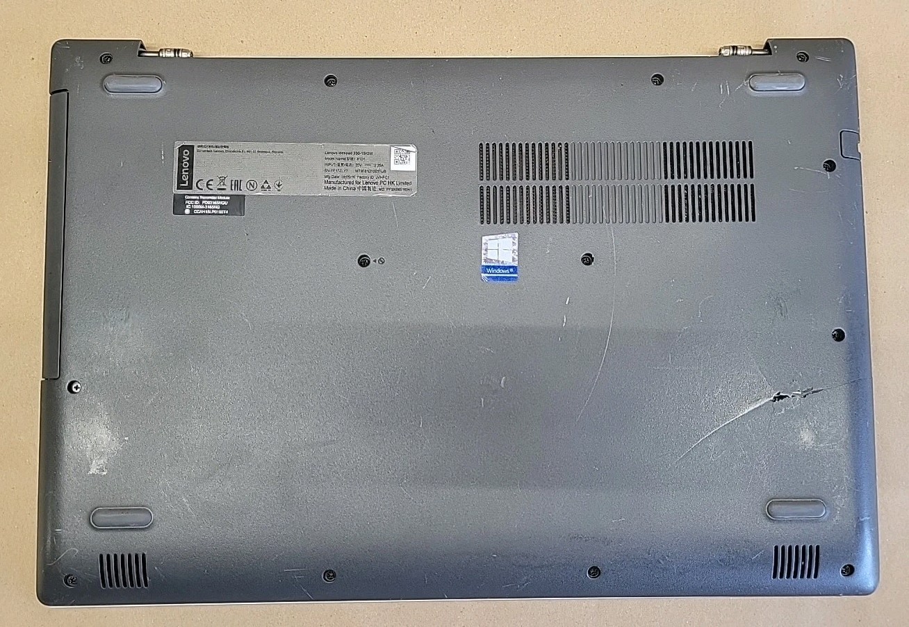 Lenovo IdeaPad 330, Intel Celeron N4100 @ 1.1GHz, 8GB RAM, 512GB SSD, W10P *READ