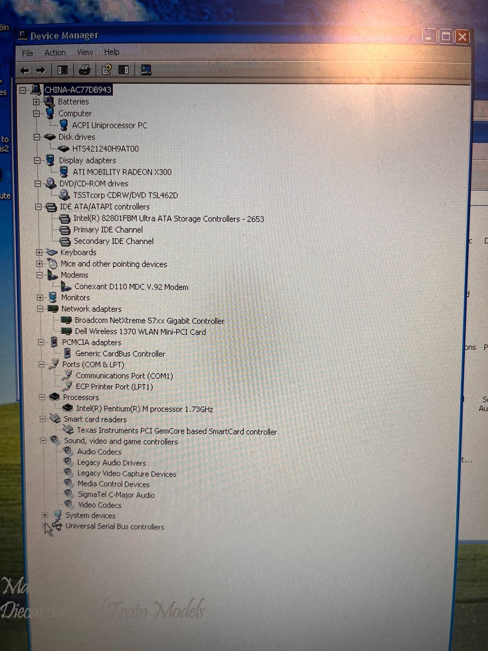 Dell Latitude D610 – Pentium M – Windows XP – Tested Working
