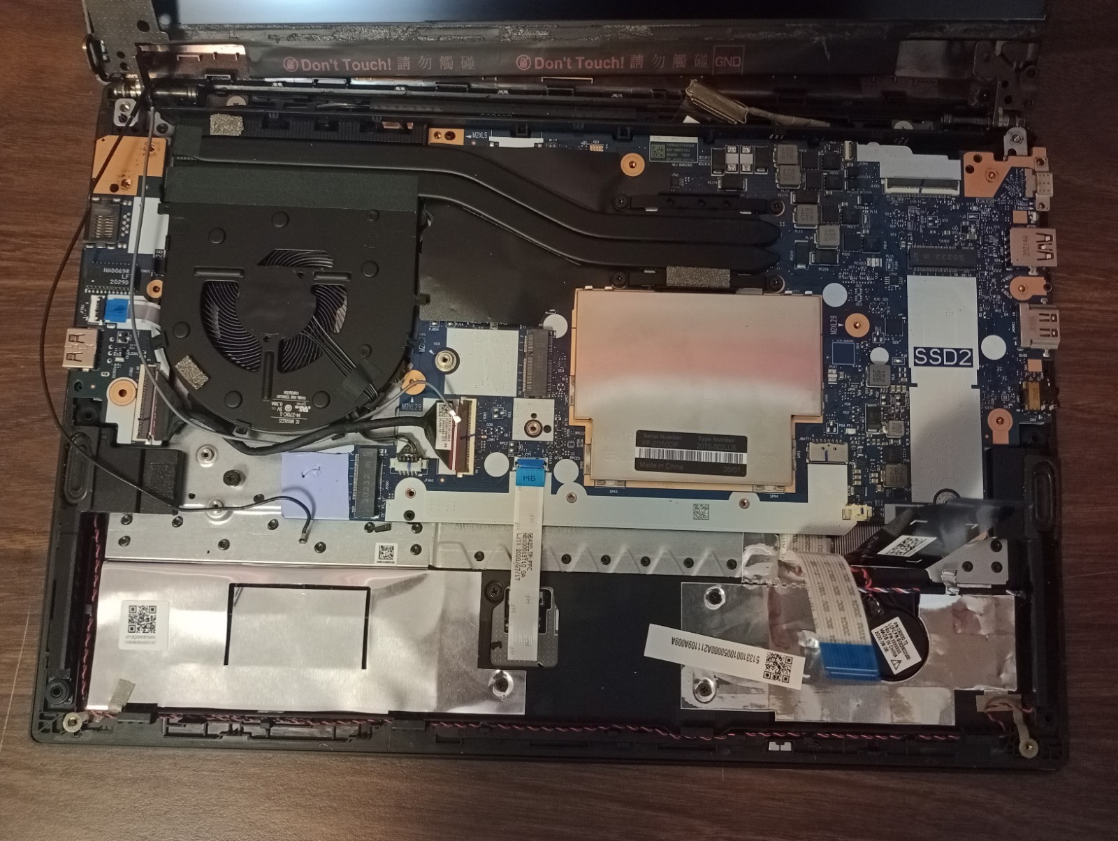 Lenovo ThinkPad E14 Gen 2 14in Black Laptop for Parts w/ Keyboard & Touchpad