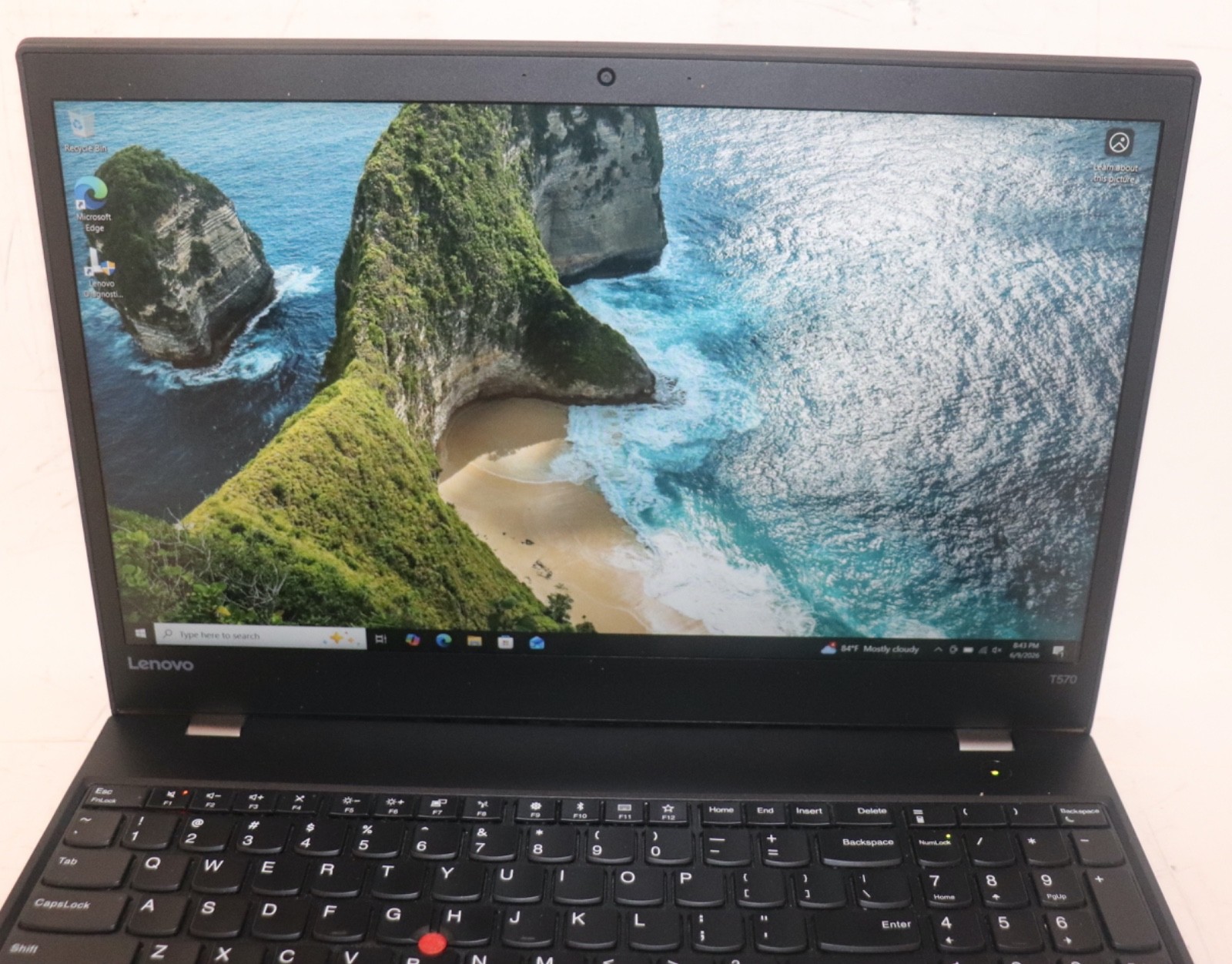 Lenovo ThinkPad T570 i5 16GB RAM 512GB SSD Dual Boot Windows 10 & Kali Linux