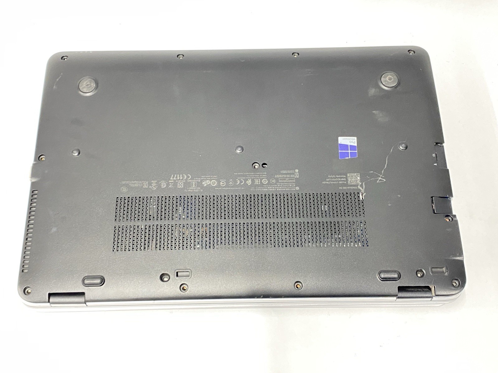 Lot of (4) HP Elitebook 850 G3 – HD – i5-6200u – No RAM/SSD/OS – READ