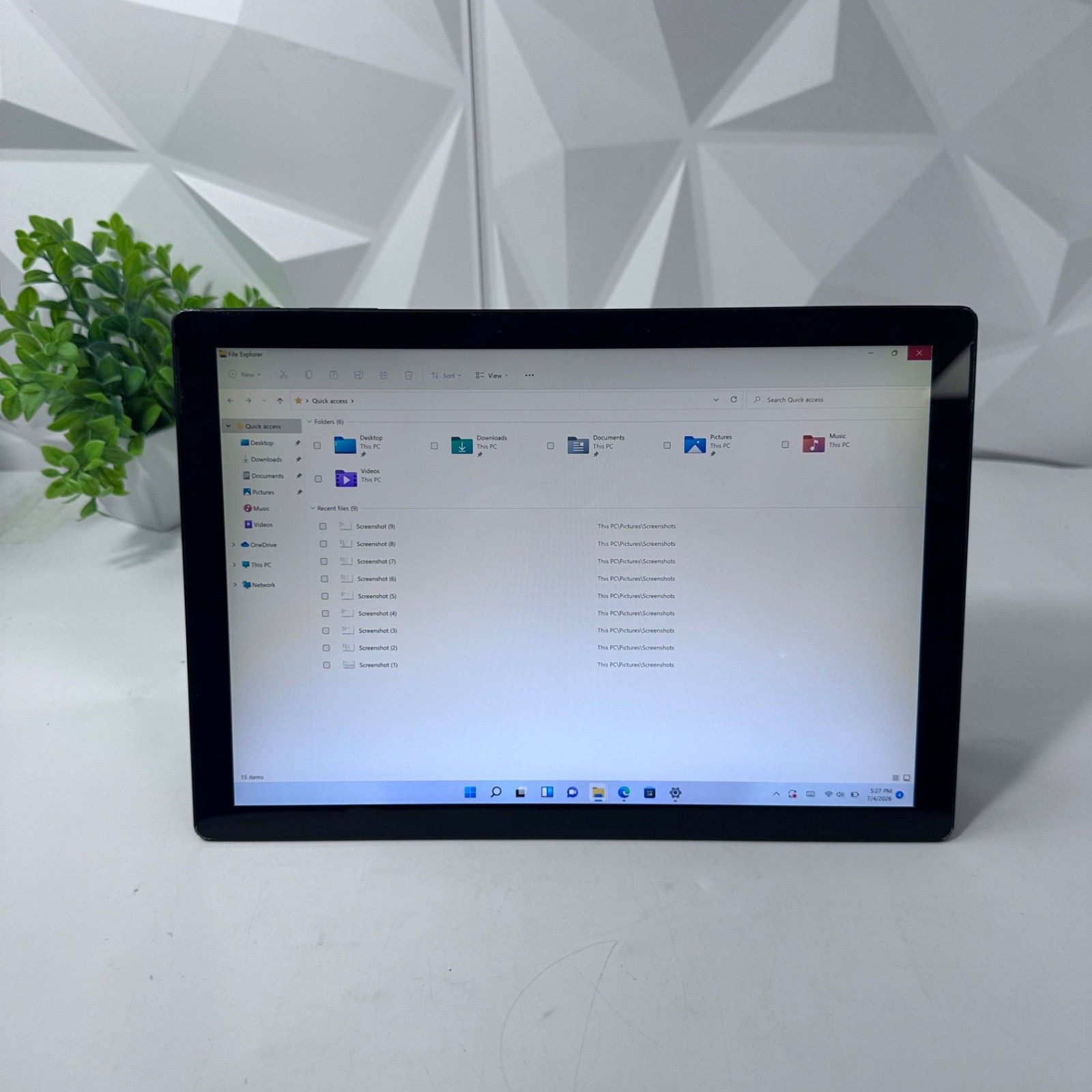 Microsoft Surface Pro 7 (1866) 12.3″, i7-1065G7, 16GB, 512GB SSD *Please READ*