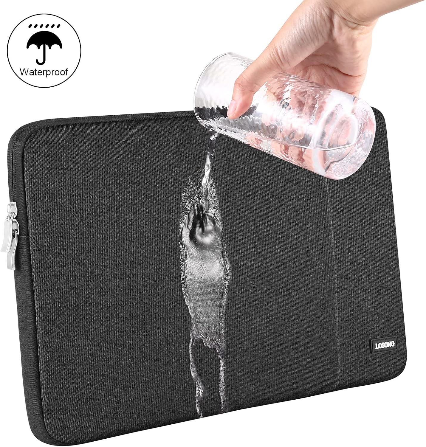 18.5 Inch Portable Monitor Case, Protective Carrying Sleeve for Most 18-18.5″ Mo