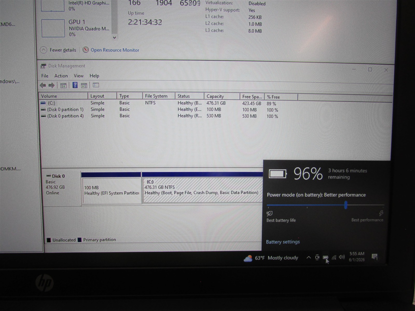 HP ZBook 17 G3 Xeon E3-1535M v5 2.9GHz 32GB RAM 512GB M.2 17″ Windows 10 Pro
