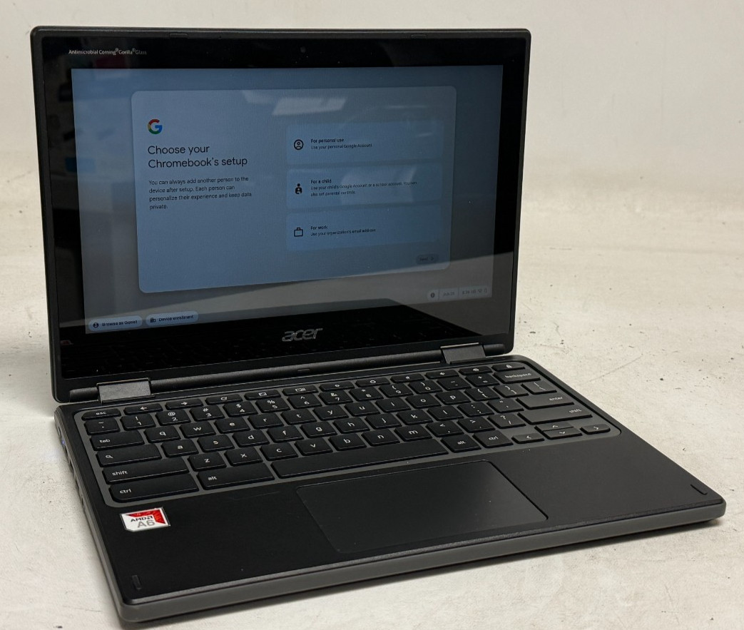 Acer Chromebook R721T 2in1 11.6″ (A6-9220C – 4GB RAM – 32GB Storage) – Lot of 10