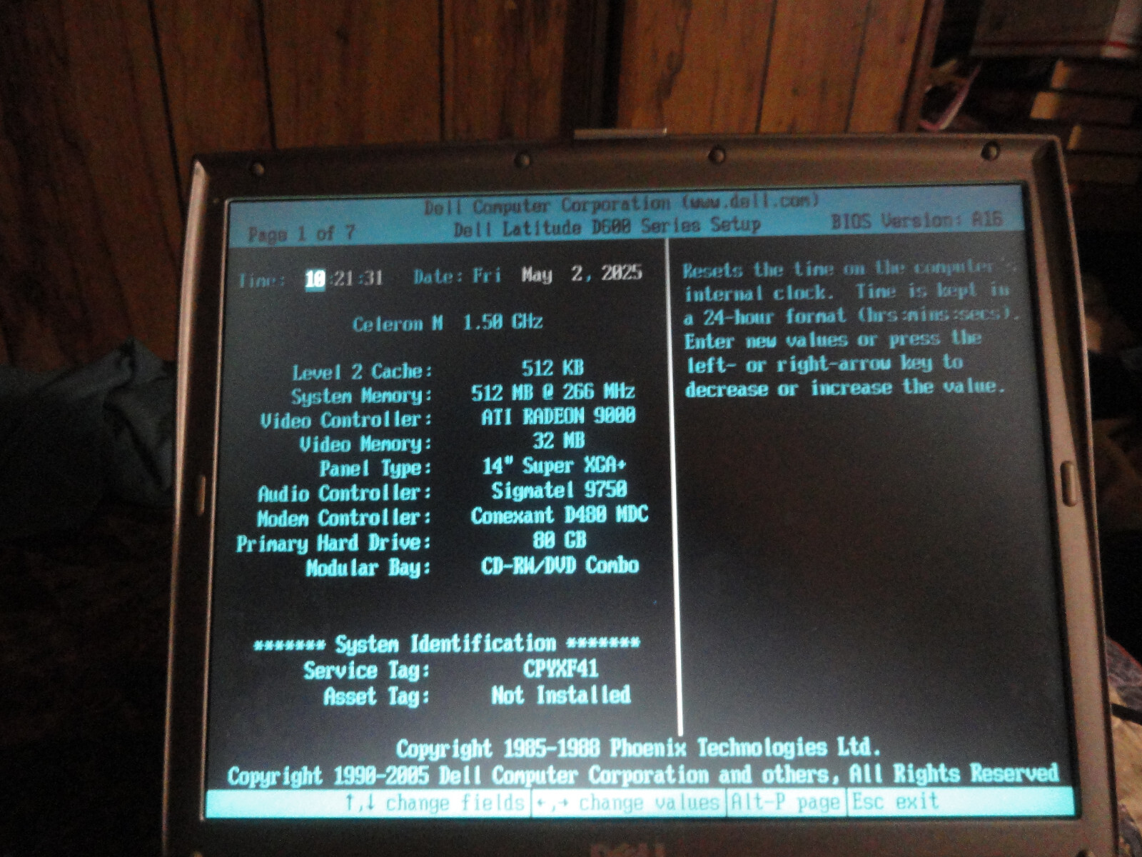 Dell Latitude D600 Celeron M 1.50GHz 80GB HDD 512 MB RAM Windows XP Pro SP3