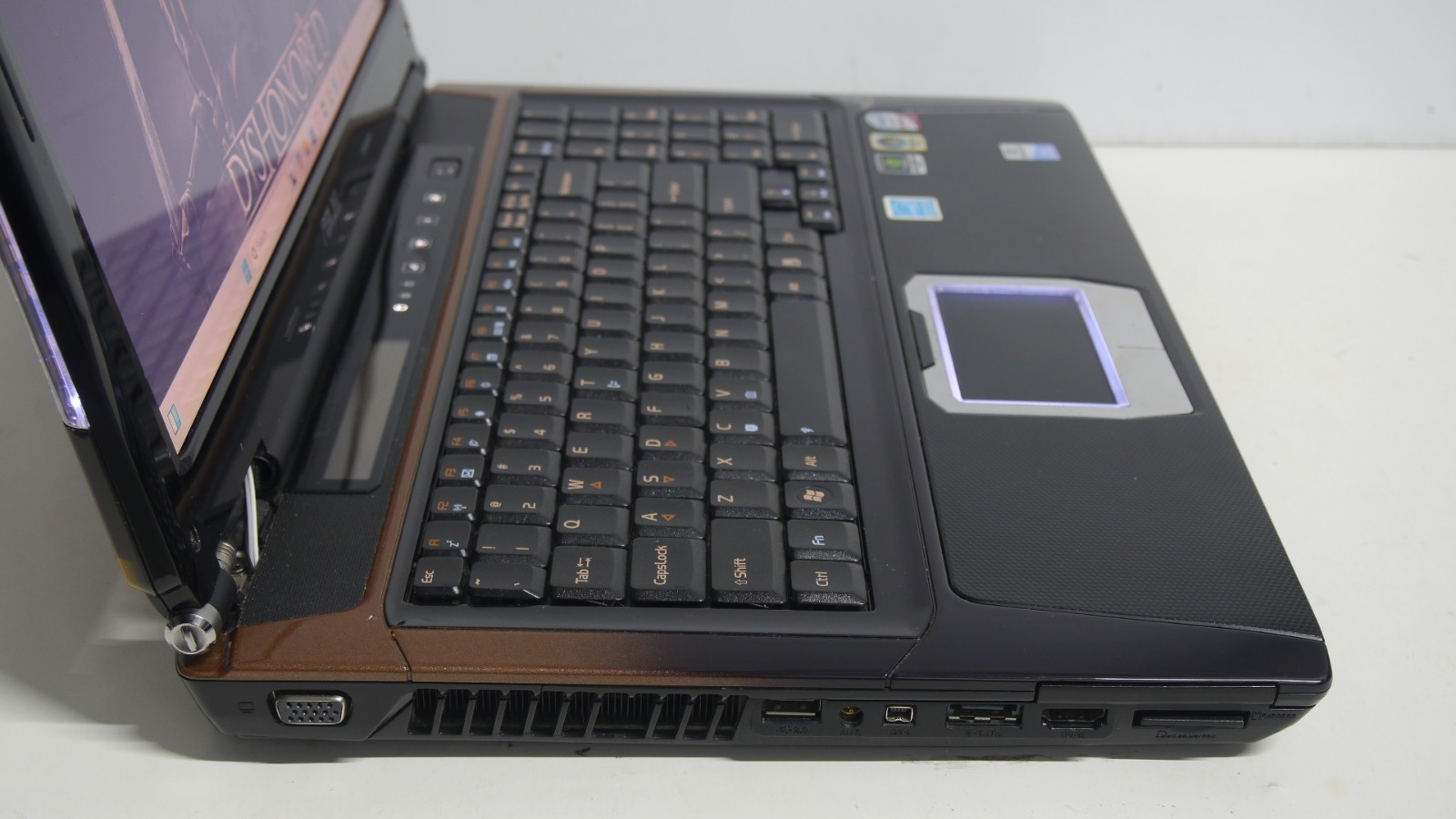 Asus G50V Core 2 Duo P7450 2.13GHz Nvidia 9800M 1.3TB Gaming Laptop + RetroBat