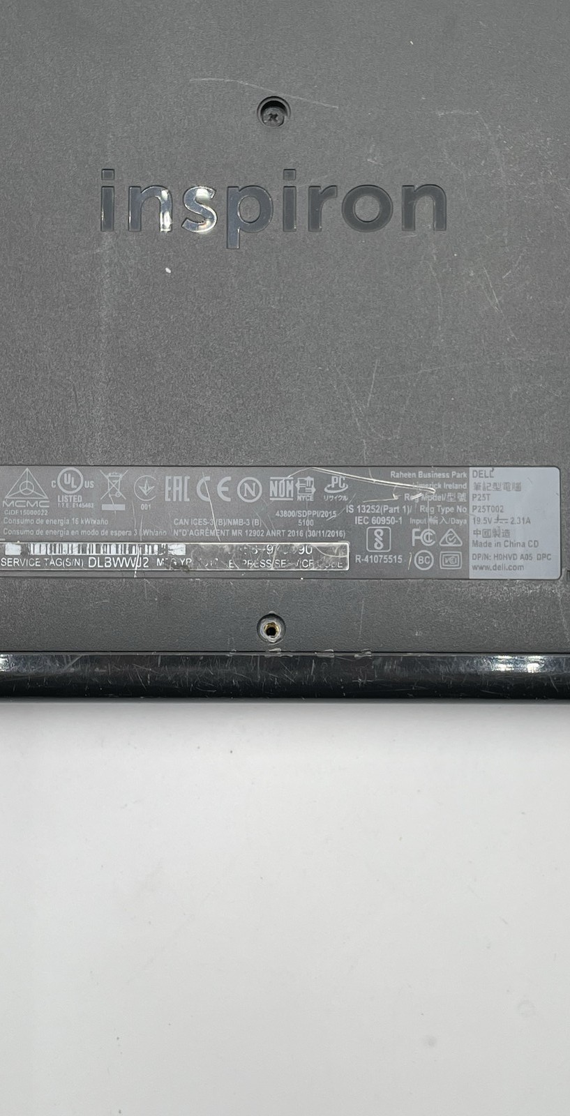 Dell Vostro 3750 17” & Inspiron 11 3000 Series P25T For Parts Or Repair Lot Of 2