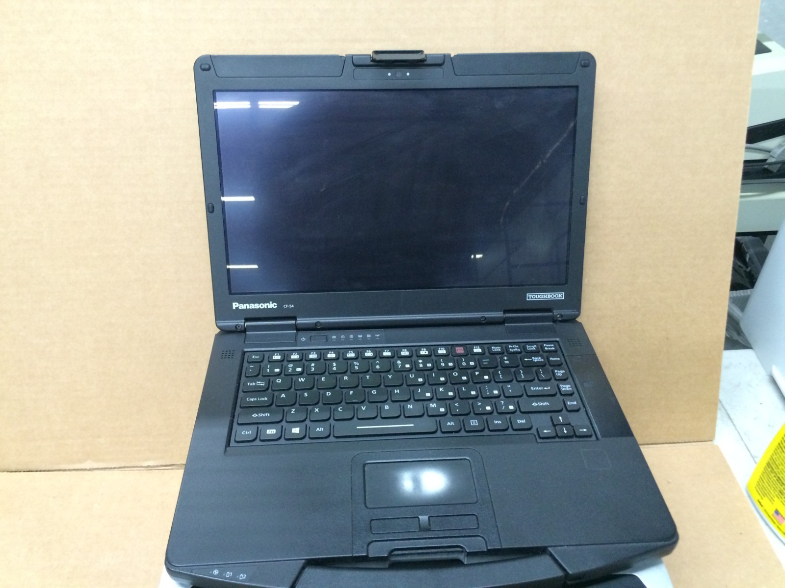 Lot of 5 Panasonic ToughBook CF-54 Laptops BIOS Locked No Hard Drives Parts Only