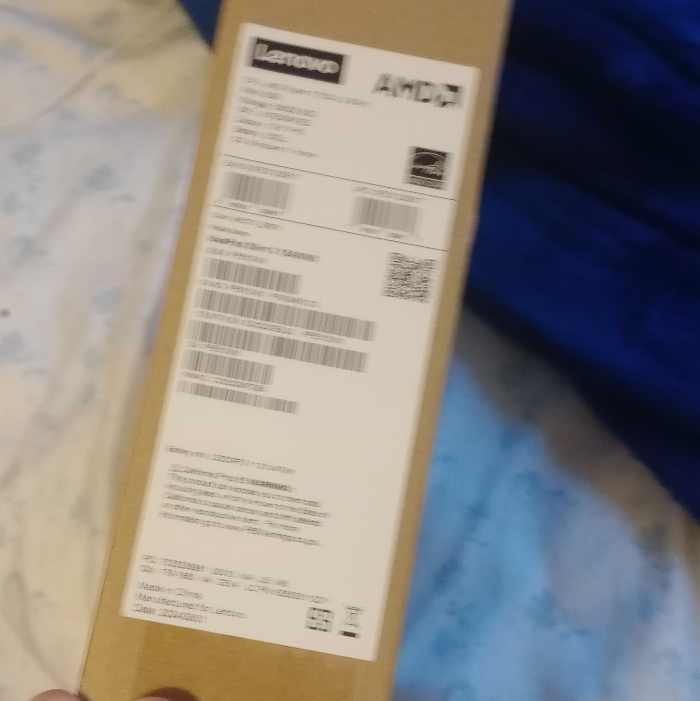 Lenovo 15.6″ Laptop AMD Ryzen 5 8GB RAM Open Box w/ Power Adapter