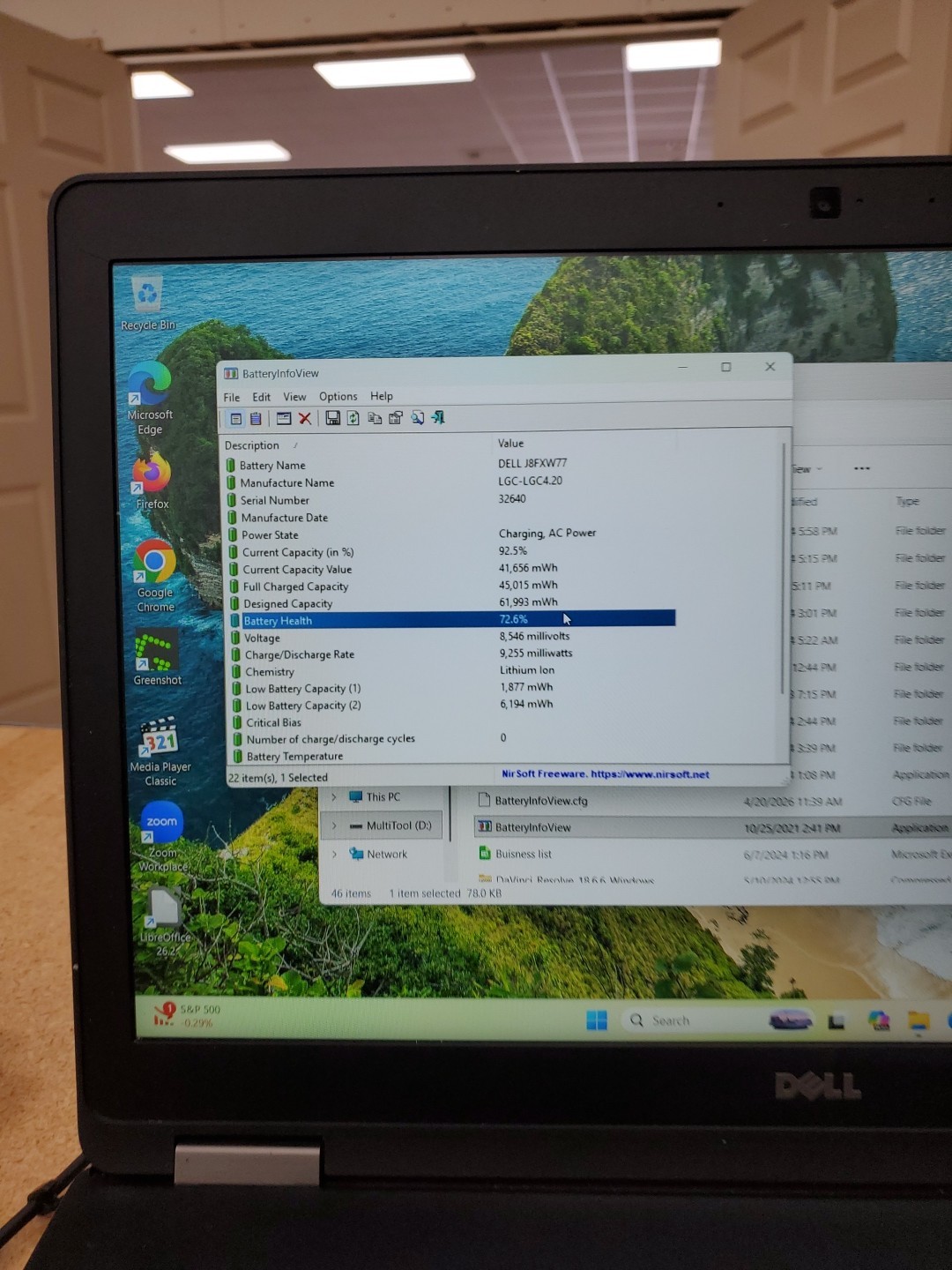 Dell Latitude E5570 15.6″ (500g SSD, Intel Core i5 6th Gen., 8GB) 042026-2