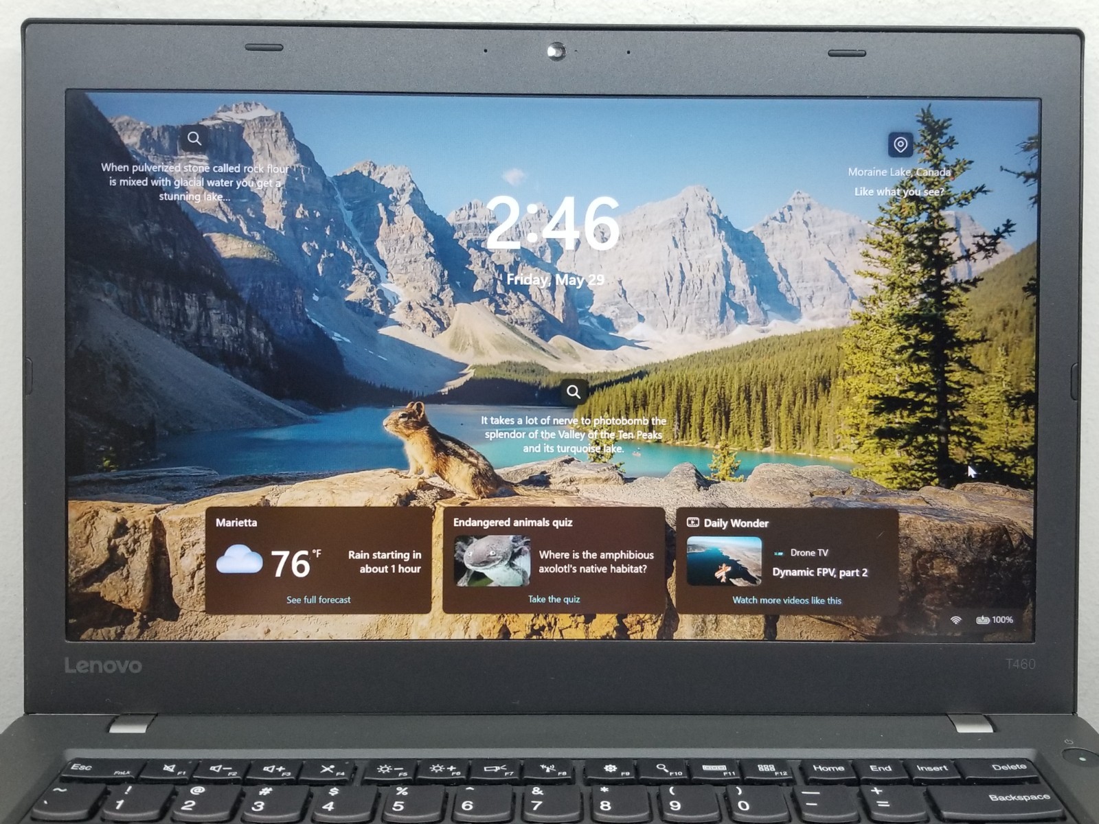 Lenovo ThinkPad T460 14″ FHD i5-6300U 2.4GHz 16GB RAM 512GB SSD Win 11 Pro READ