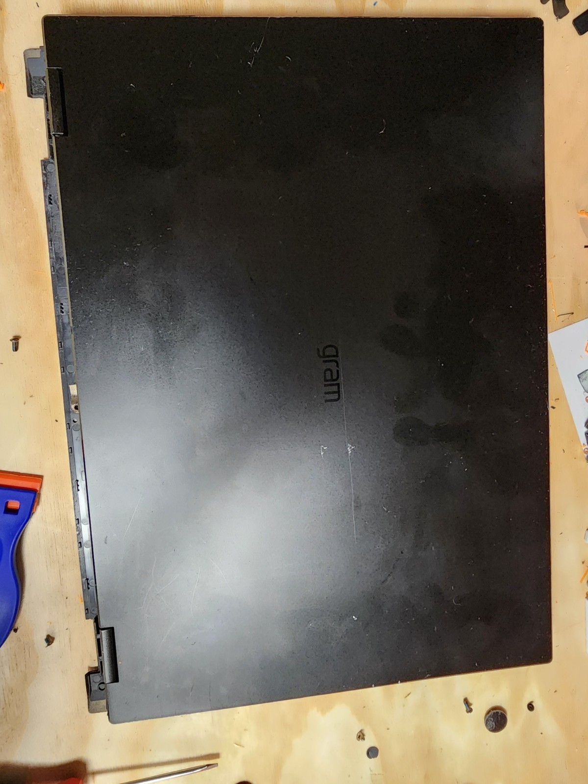 LG Gram 16T90Q Laptop, Intel i5-1240P@4.4GHz, No SSD, Touch Screen, For Parts