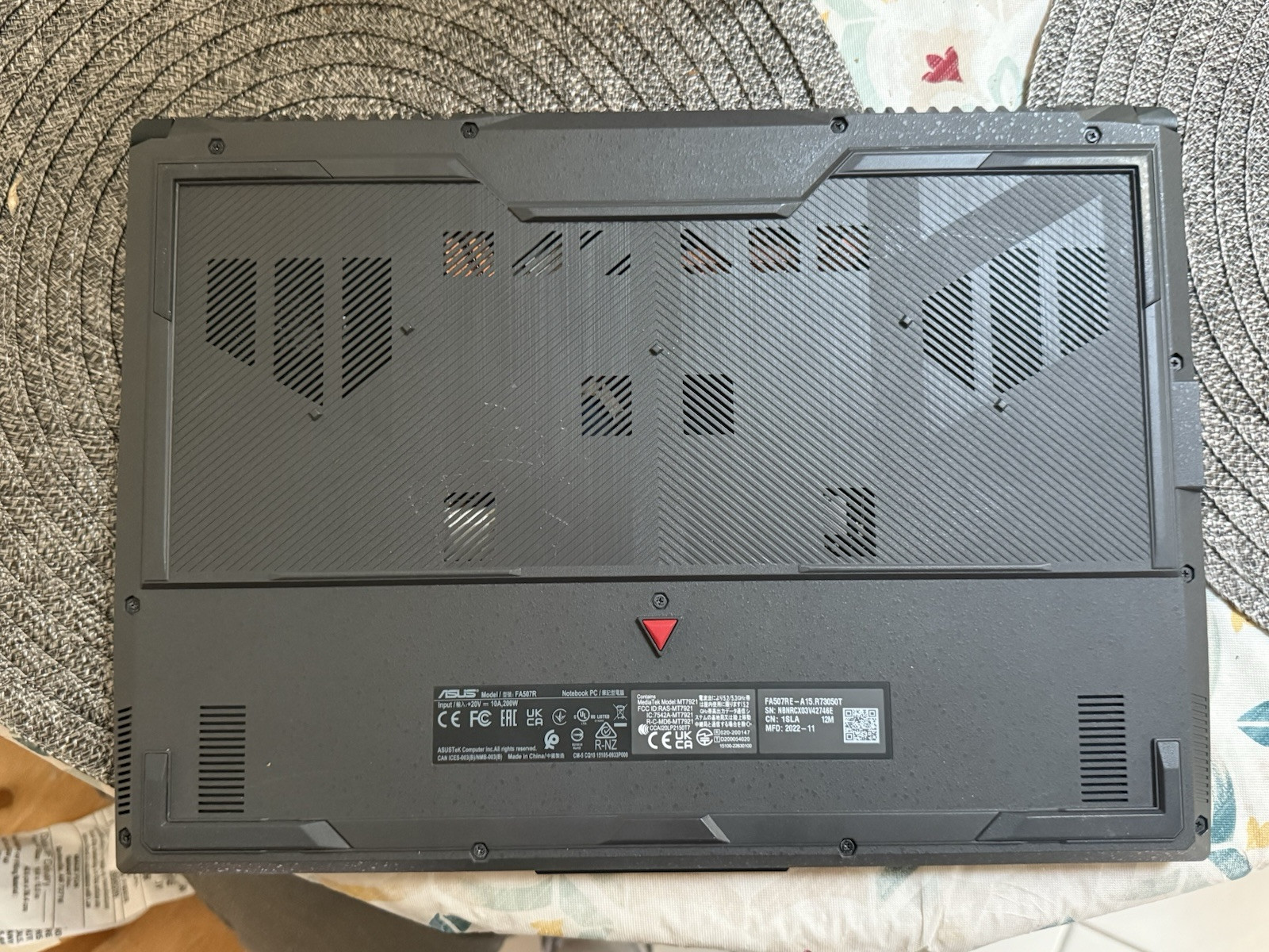 ASUS TUF Gaming A15 15.6”, 512GB SSD, AMD Ryzen 7,32GB RAM, RTX 3050Ti – Laptop