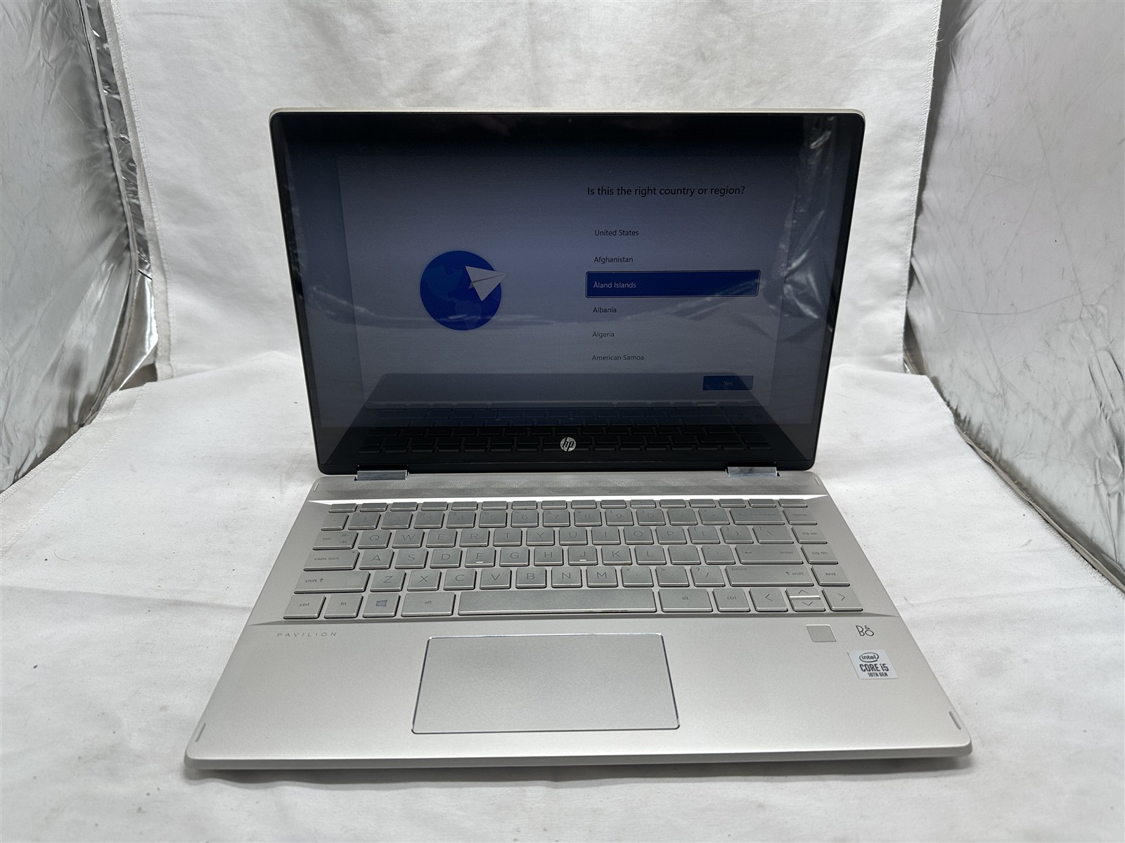 HP Pavilion x360 14m-dh1003dx Laptop Intel i5-10210U 16GB RAM 256GB NVMe Win 11