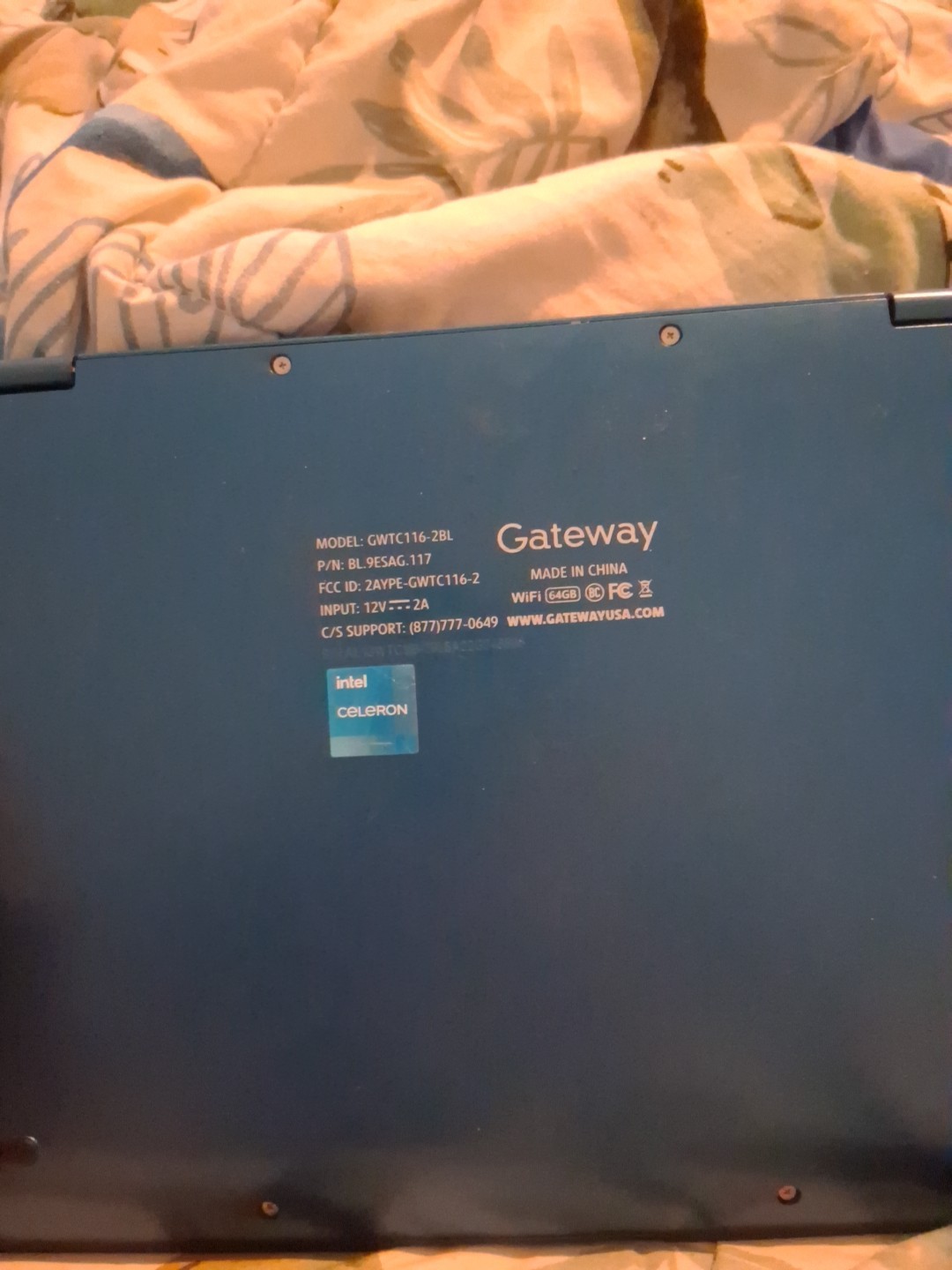 Gateway GWTC116-2BL Windows Toych Screen For Browing Abd Work