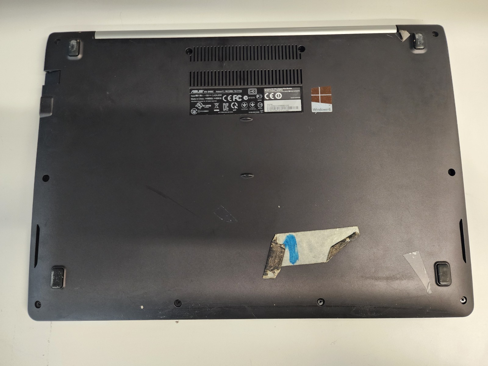 asus s400ca i3-3217u@1.80ghz 4gb Ram 500gb Hdd 24gb Ssd Touchscreen Win10 READ!