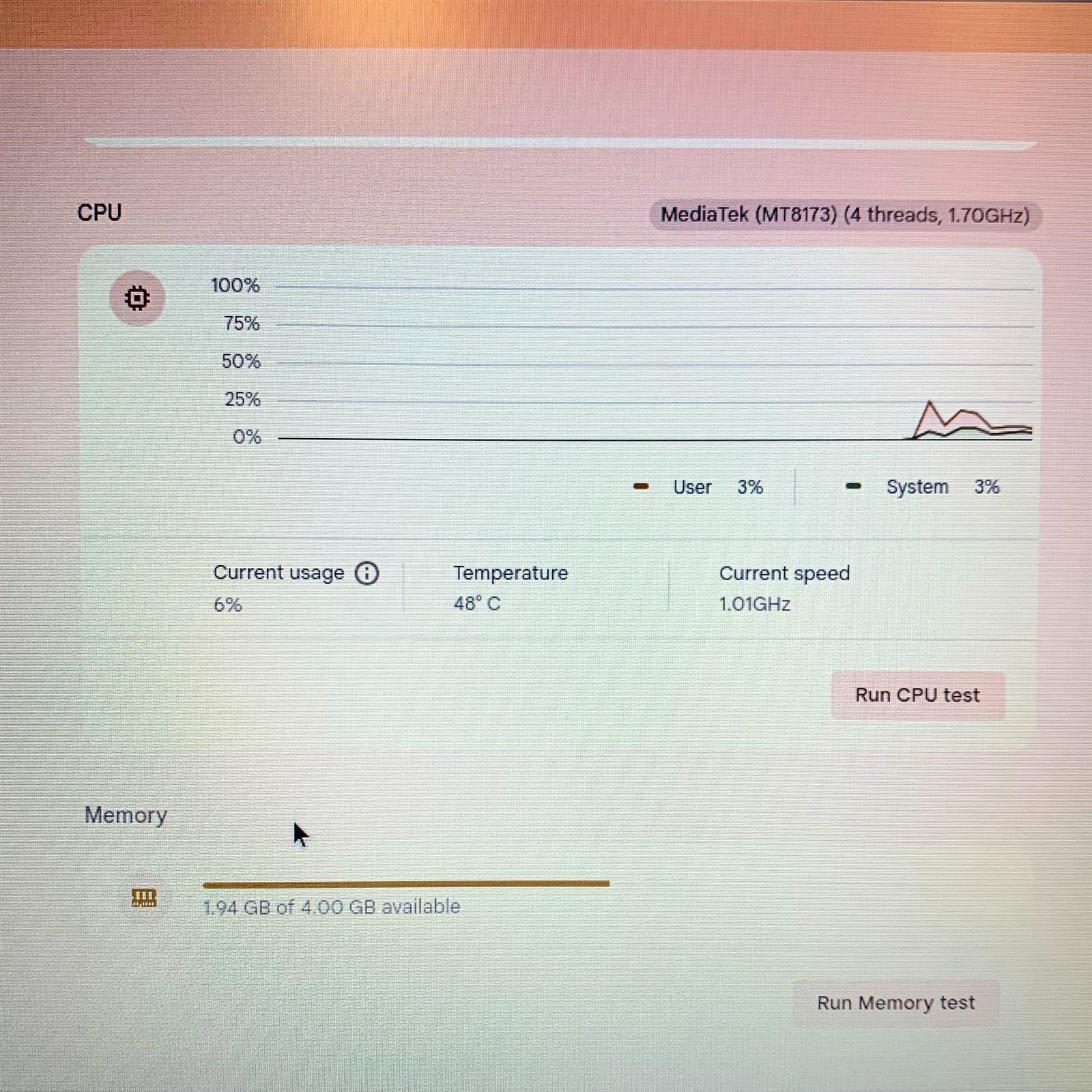 Lenovo Chromebook 100e 2nd Gen 11.6″ MediaTek MT8173 1.70 GHz 4GB 32GB ChromeOS