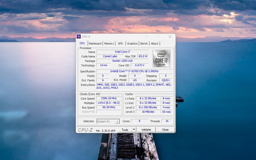 Dell Vostro 5890 Desktop [i7-10700 @ 2.9GHz, 16GB Ram, 256GB SSD] Win11Pro