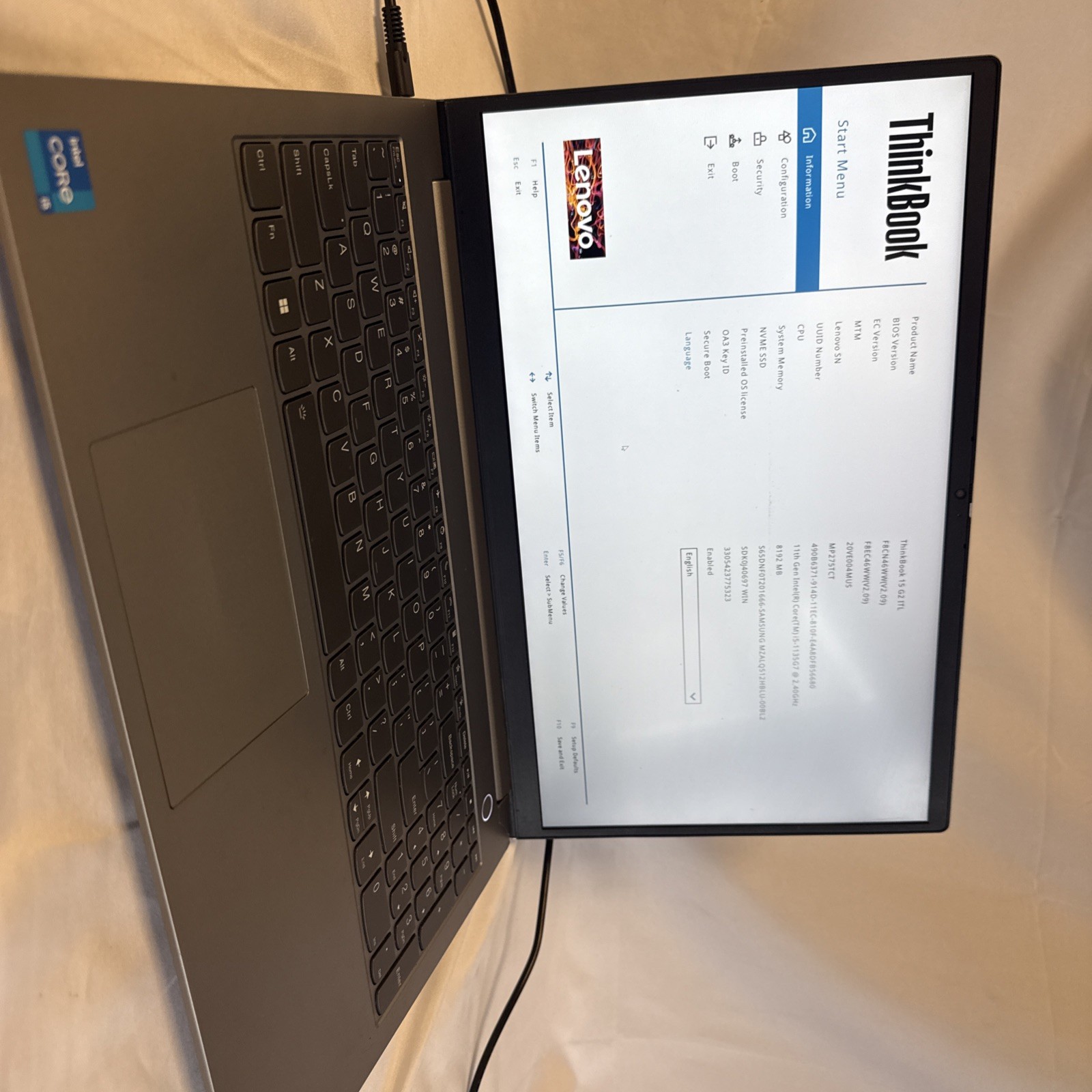 Lenovo ThinkBook 15 G2 | Intel Core i5-1135G7 | 8GB RAM | 512GB SSD | Windows