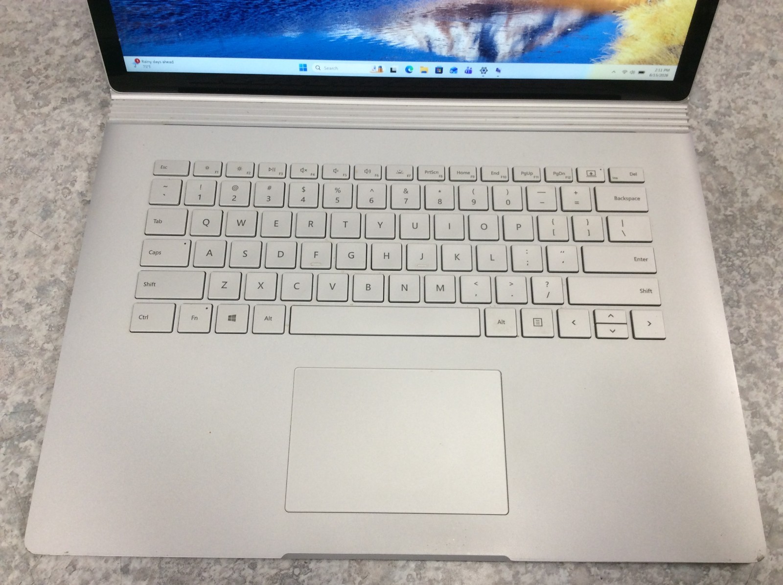 Microsoft Surface Book 2 15 TOUCH i7-8650U 1.9GHz 16GB 512GB NVIDIA GTX 1060 6GB