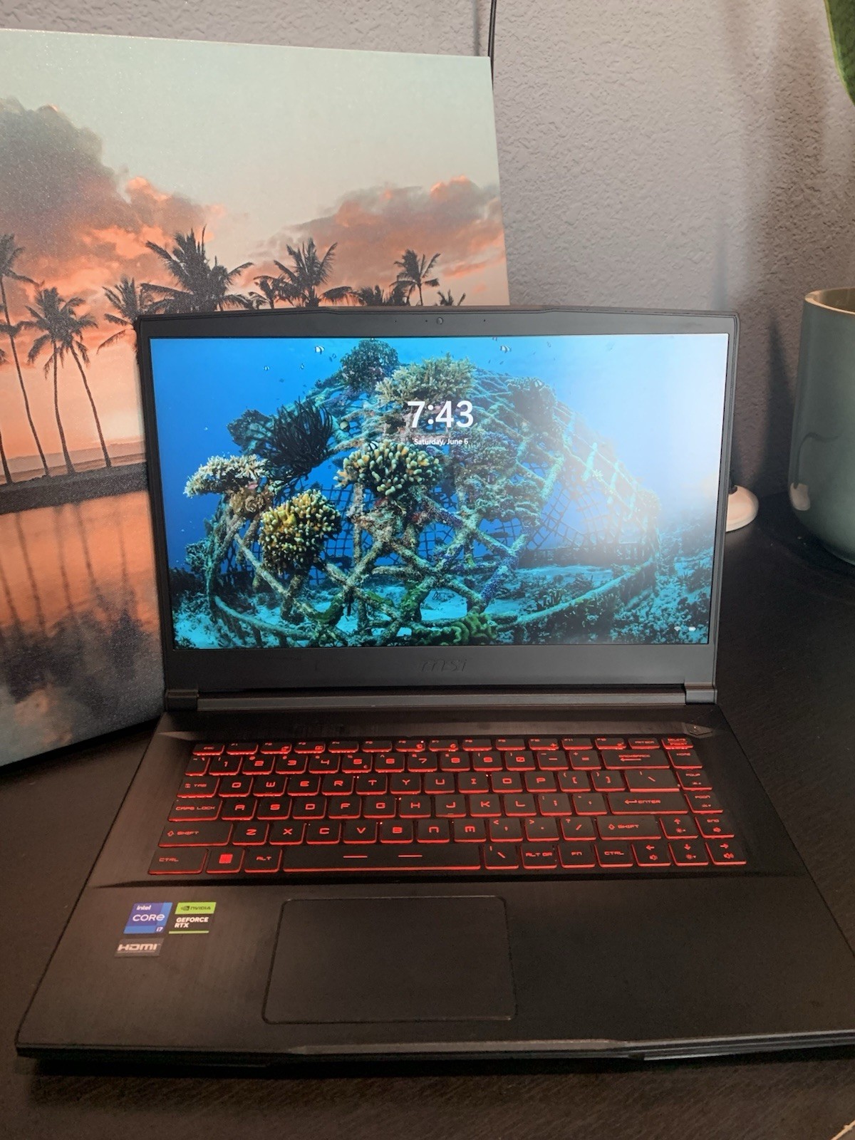 MSI GF63 Thin 11UC 15.6″ i7-11800H 16GB RTX 3050 477GB SSD Windows