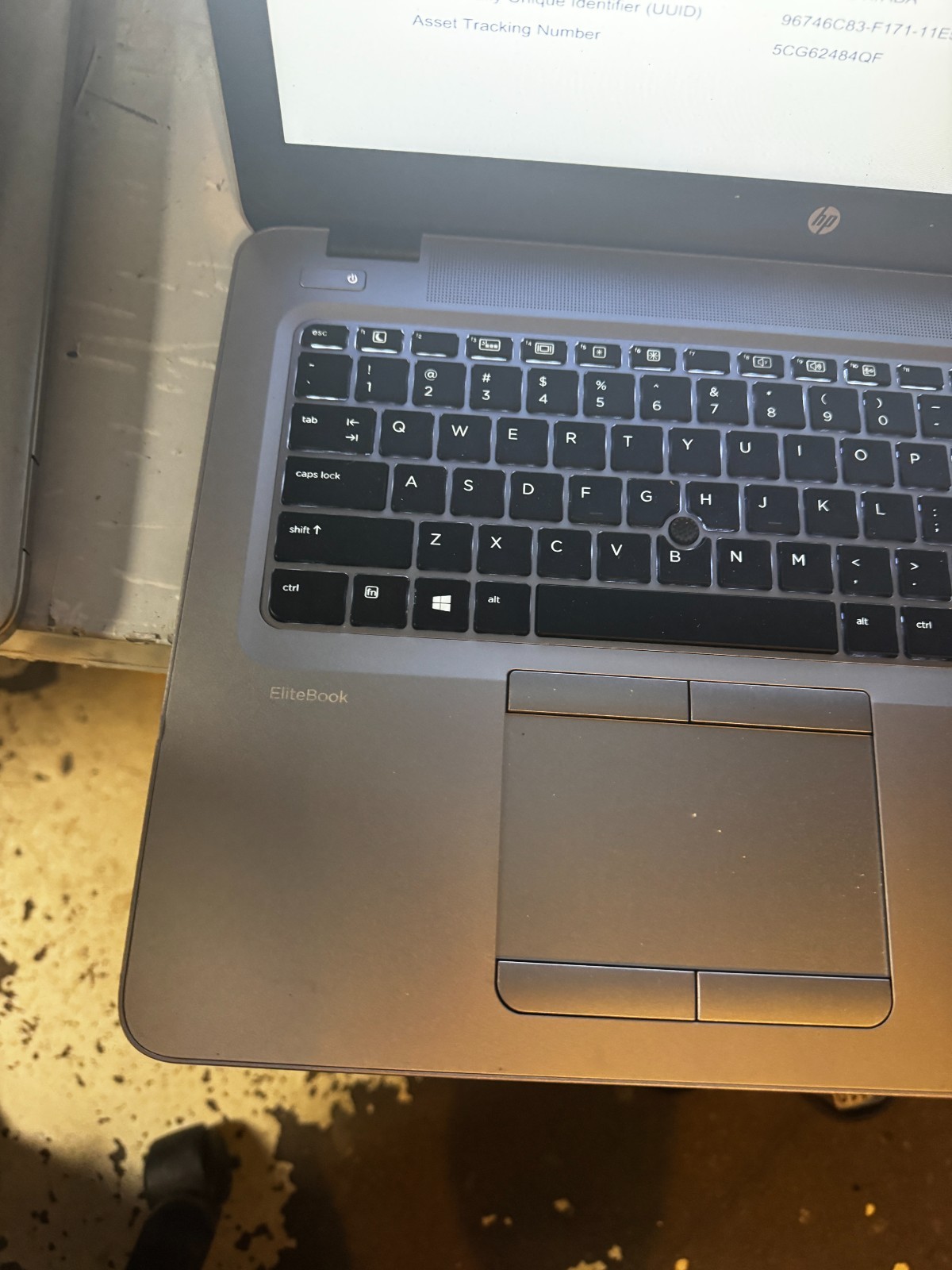 HP EliteBook 850 G3 Core i7-6600U, 8GB RAM, 15.6″ Laptop *READ #5847