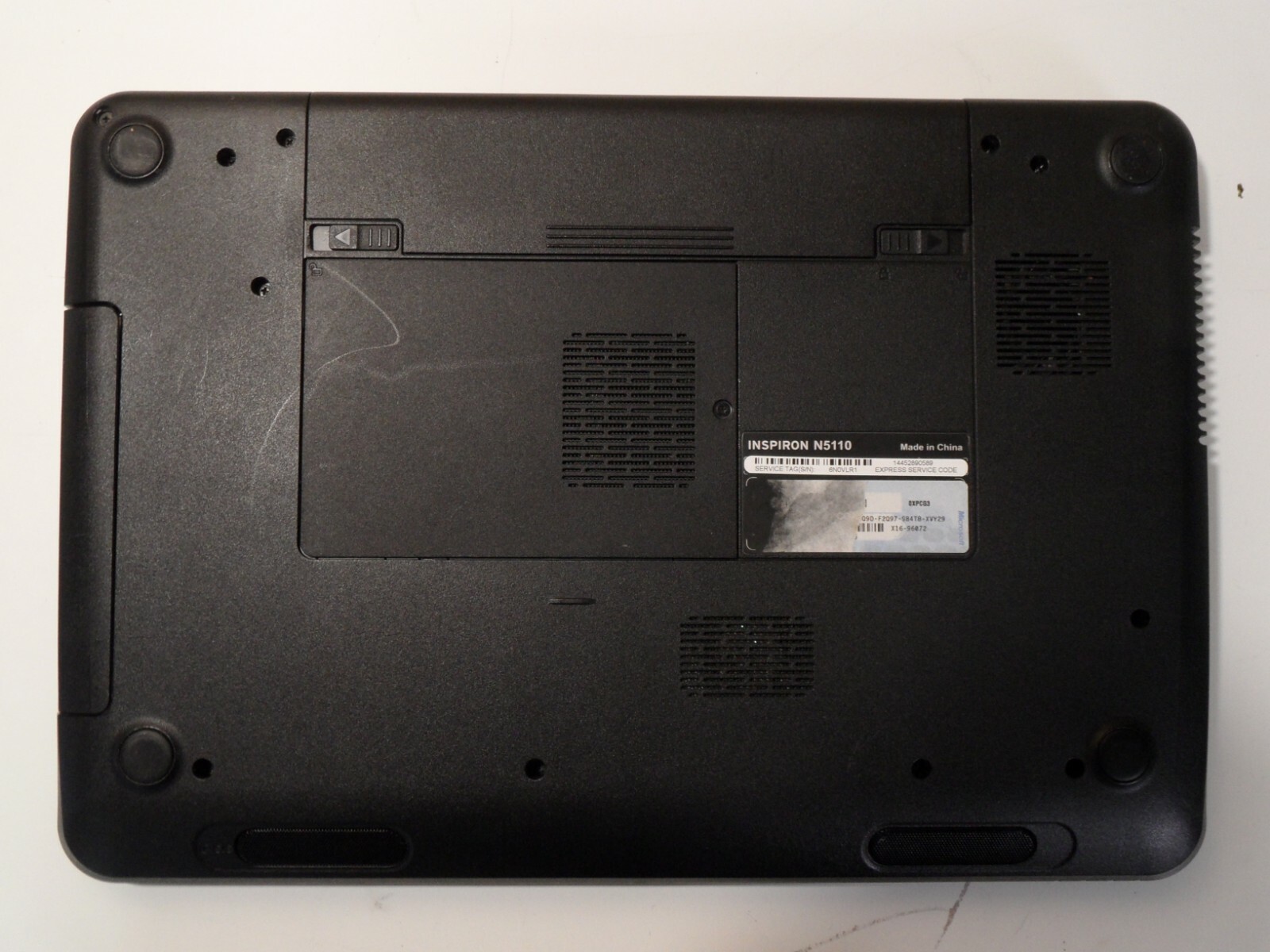 Dell Inspiron 15R N5110 Laptop 4 Parts Booted Windows 500GB Hard Drive Wiped *