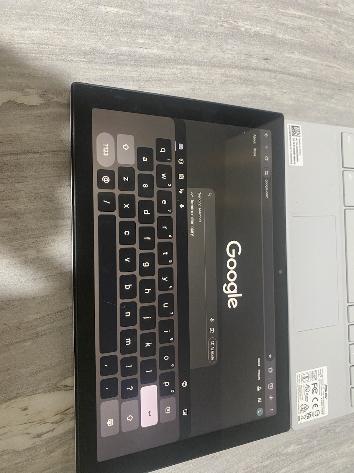 ASUS Chromebook Detachable CM3001 10.5″ Laptop MediaTek Kompanio 520, 4GB, 64gb